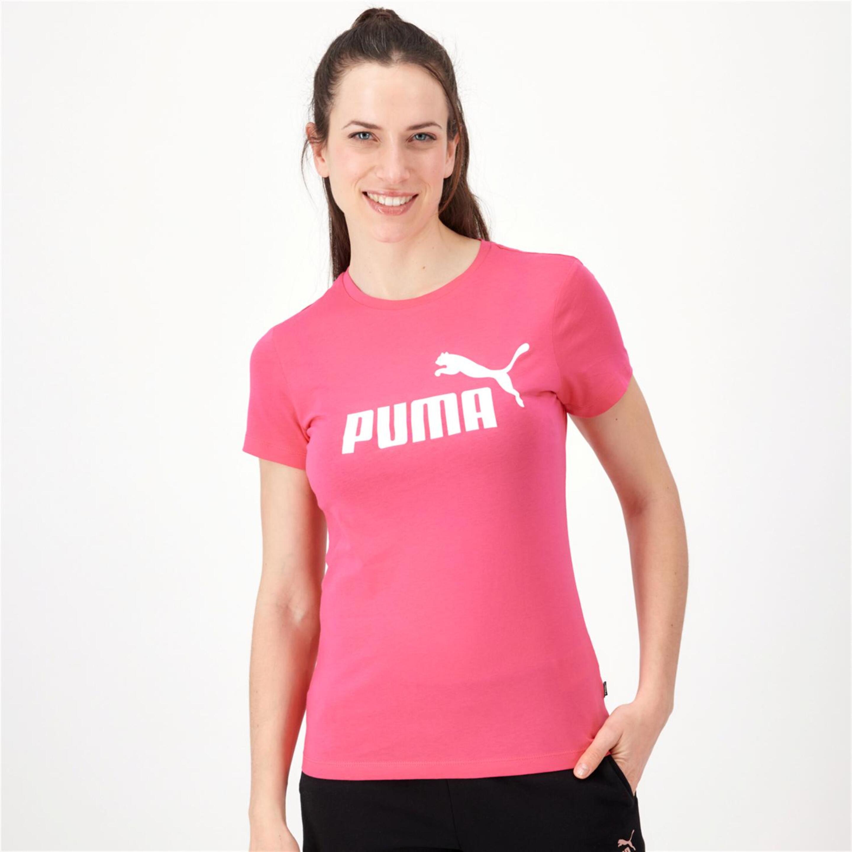 Puma Ess - rosa - Camiseta Mujer