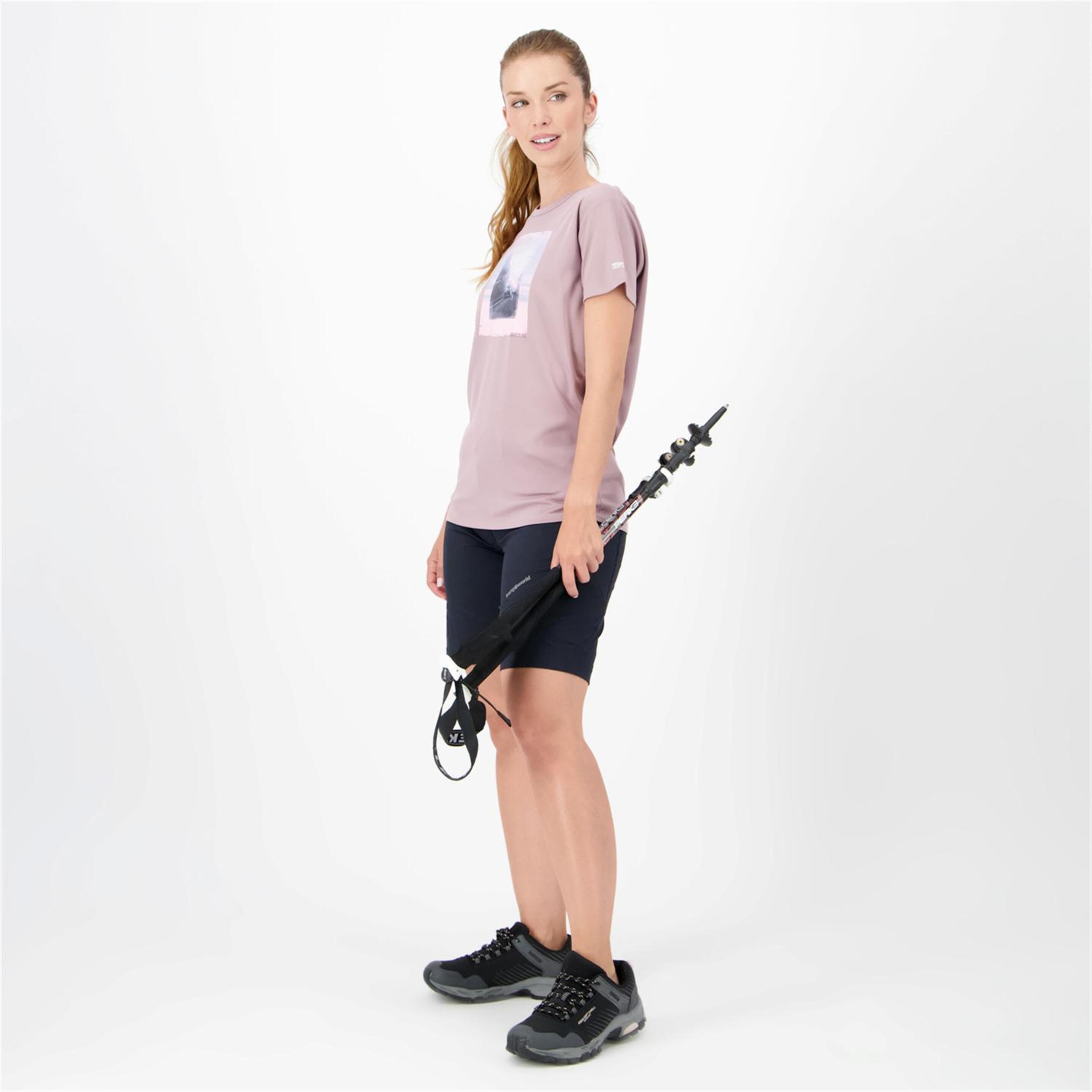 Regatta Fingal VIII - Rosa - Camiseta Trekking Mujer