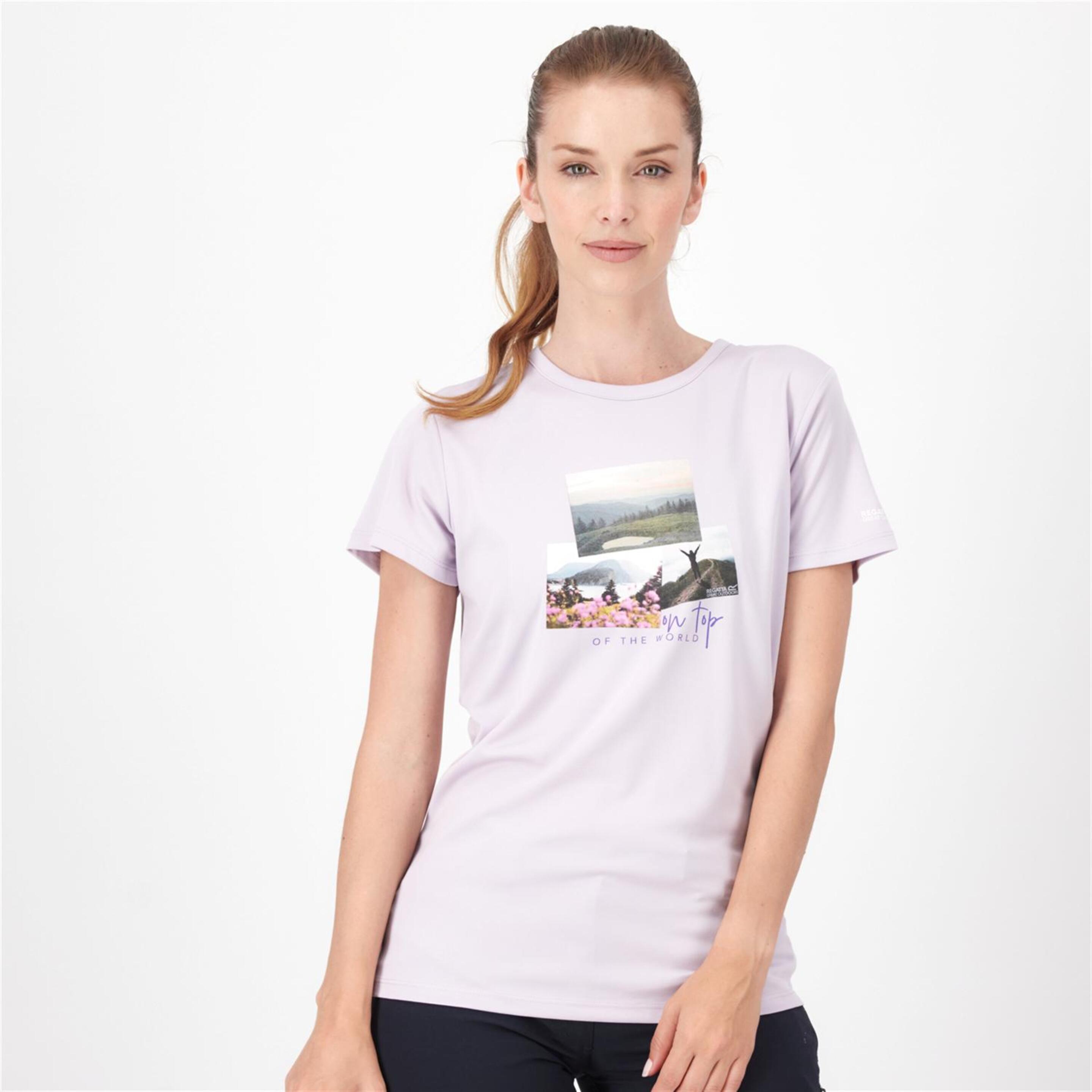 Regatta Fingal Vii - morado - Camiseta Montaña Mujer