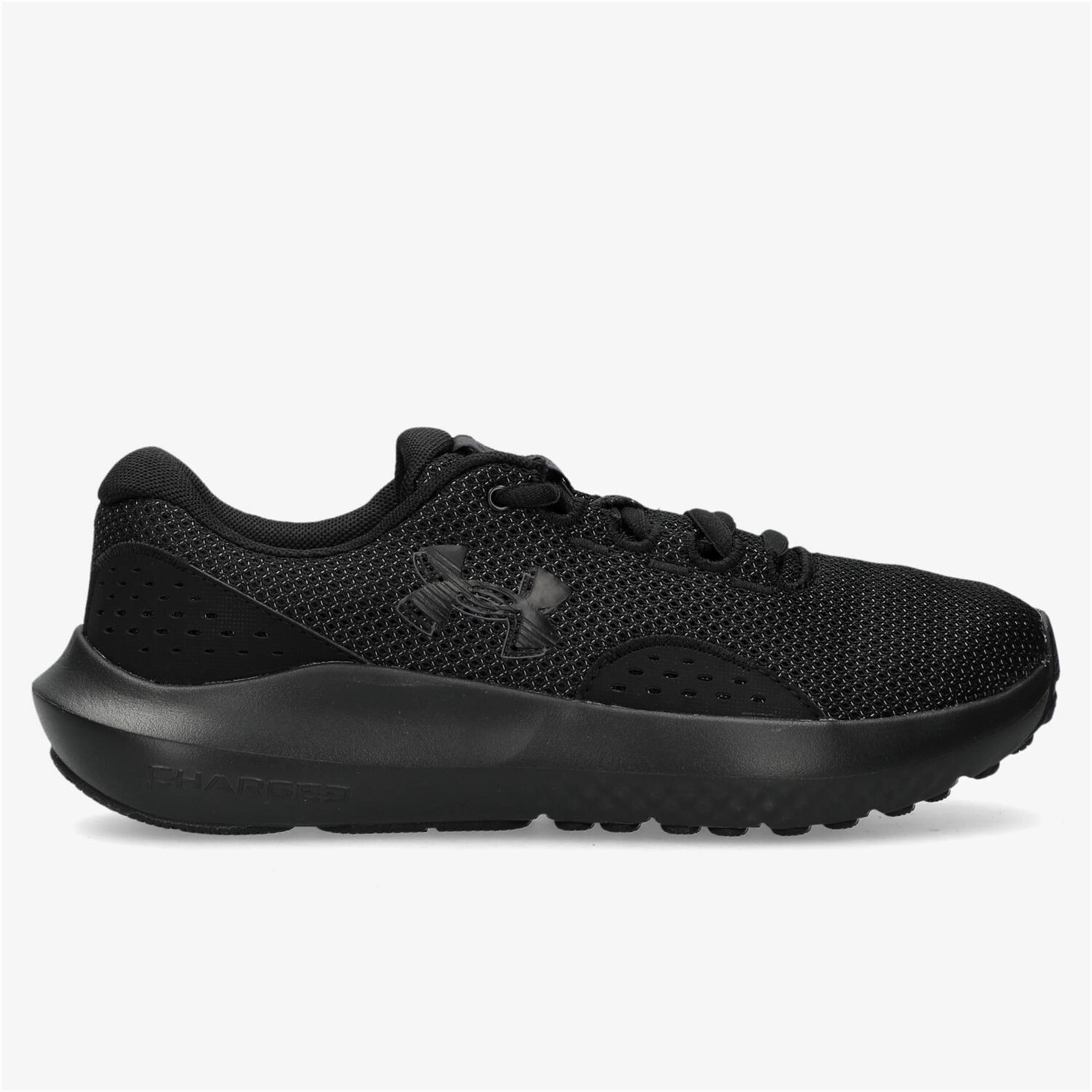 Under Armour Charged Surge 4 - negro - Sapatilhas Running Mulher