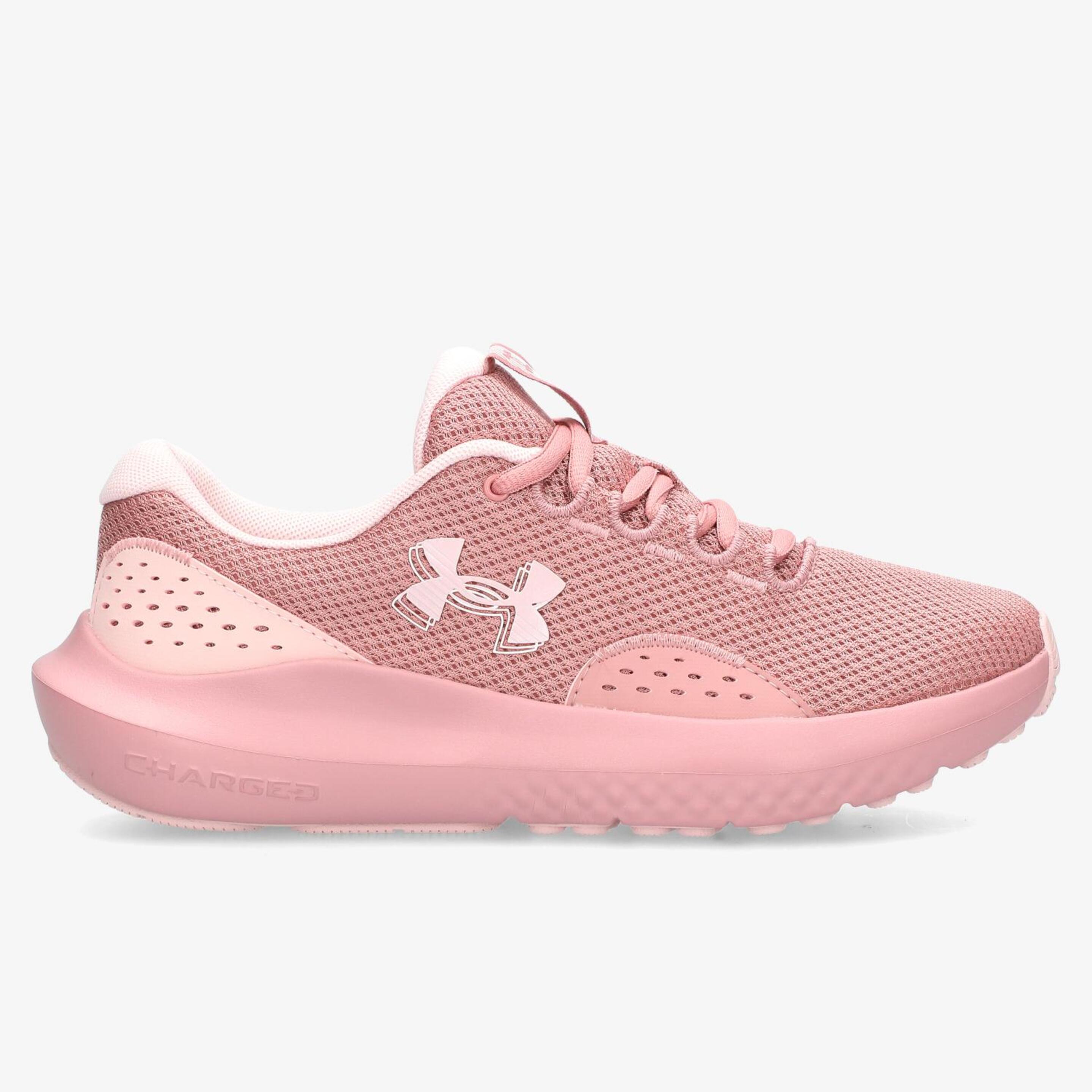 Under Armour Charged Surge 4 - rosa - Sapatilhas Running Mulher