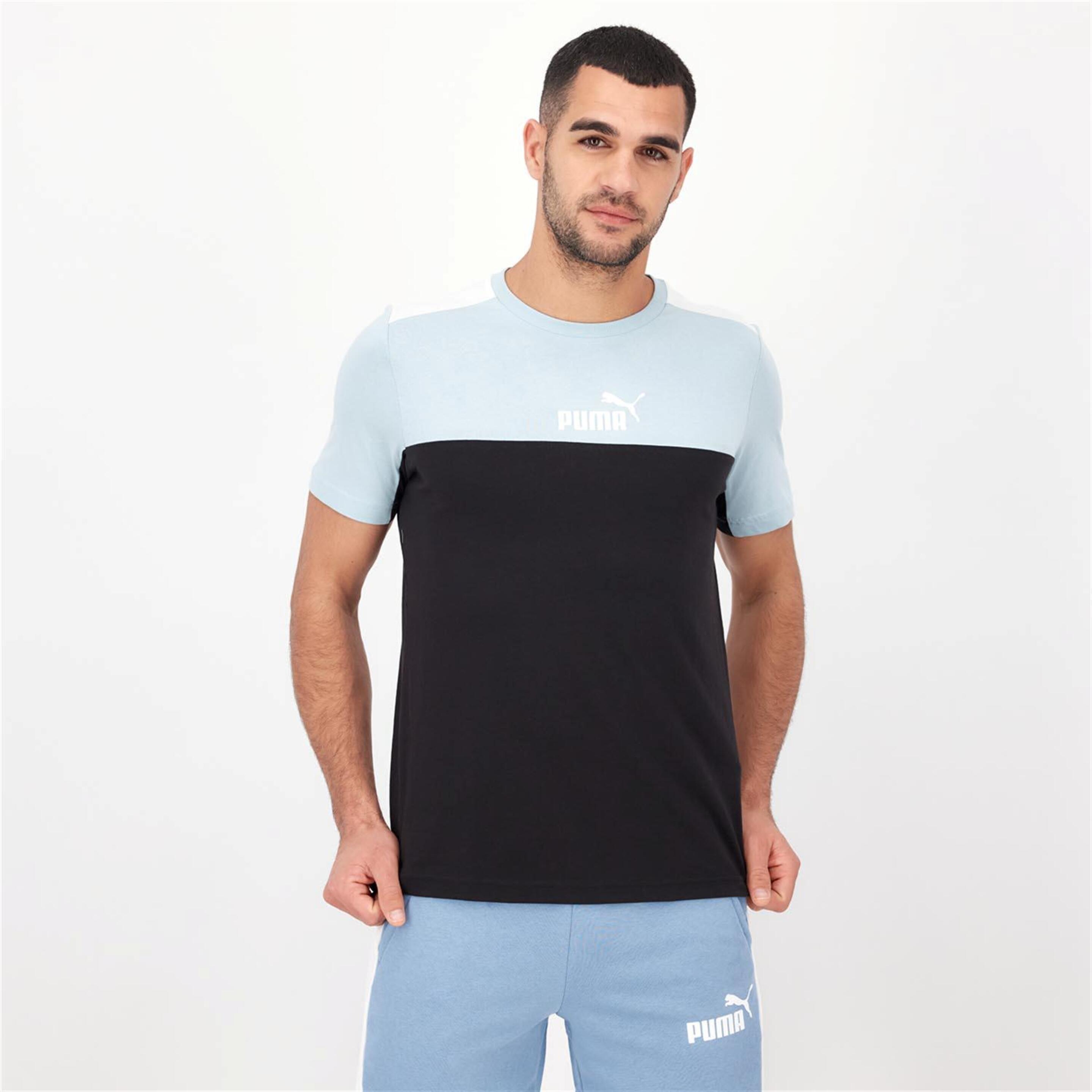 Puma Essential Block - negro - Camiseta Hombre