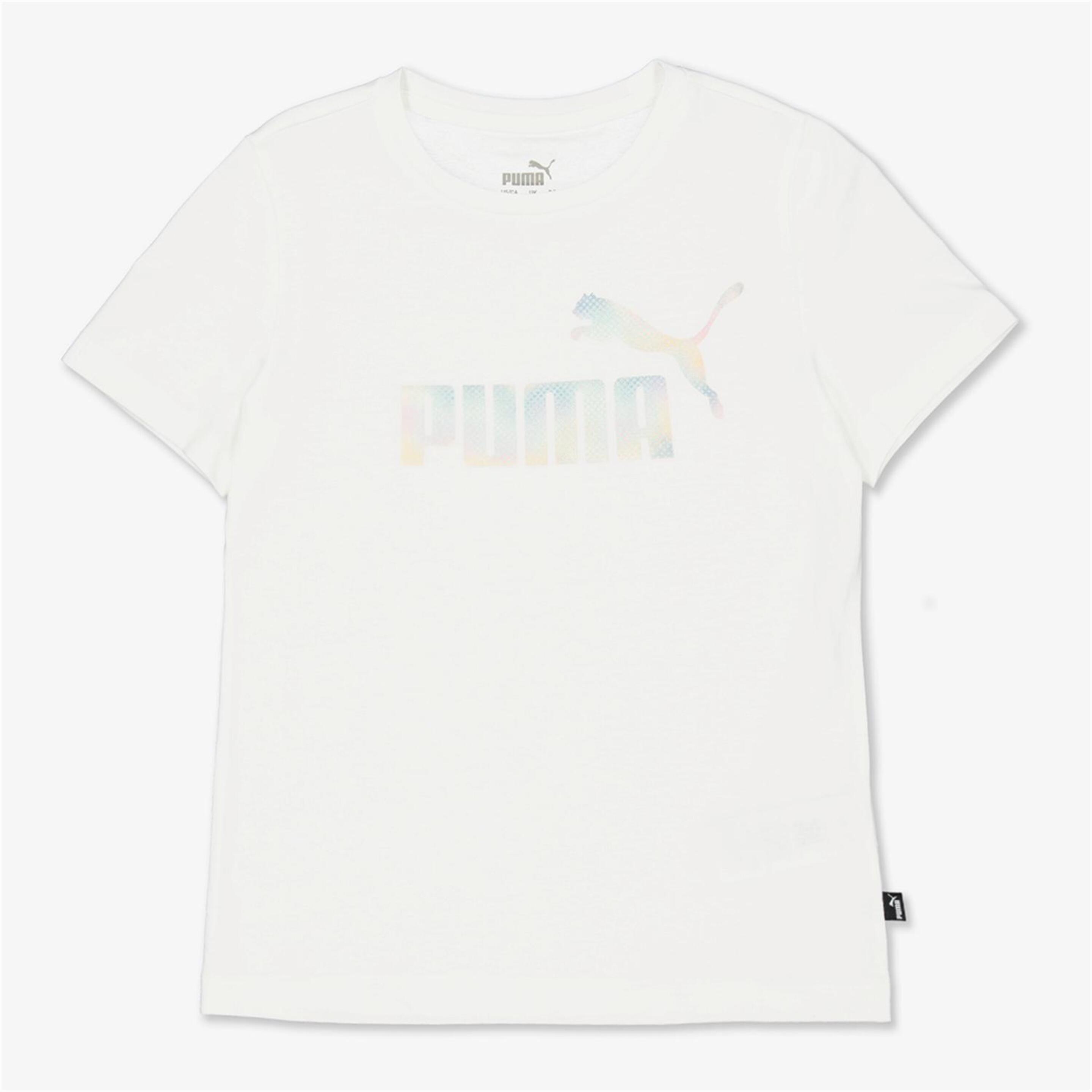 T-shirt Puma - blanco - T-shirt Rapariga