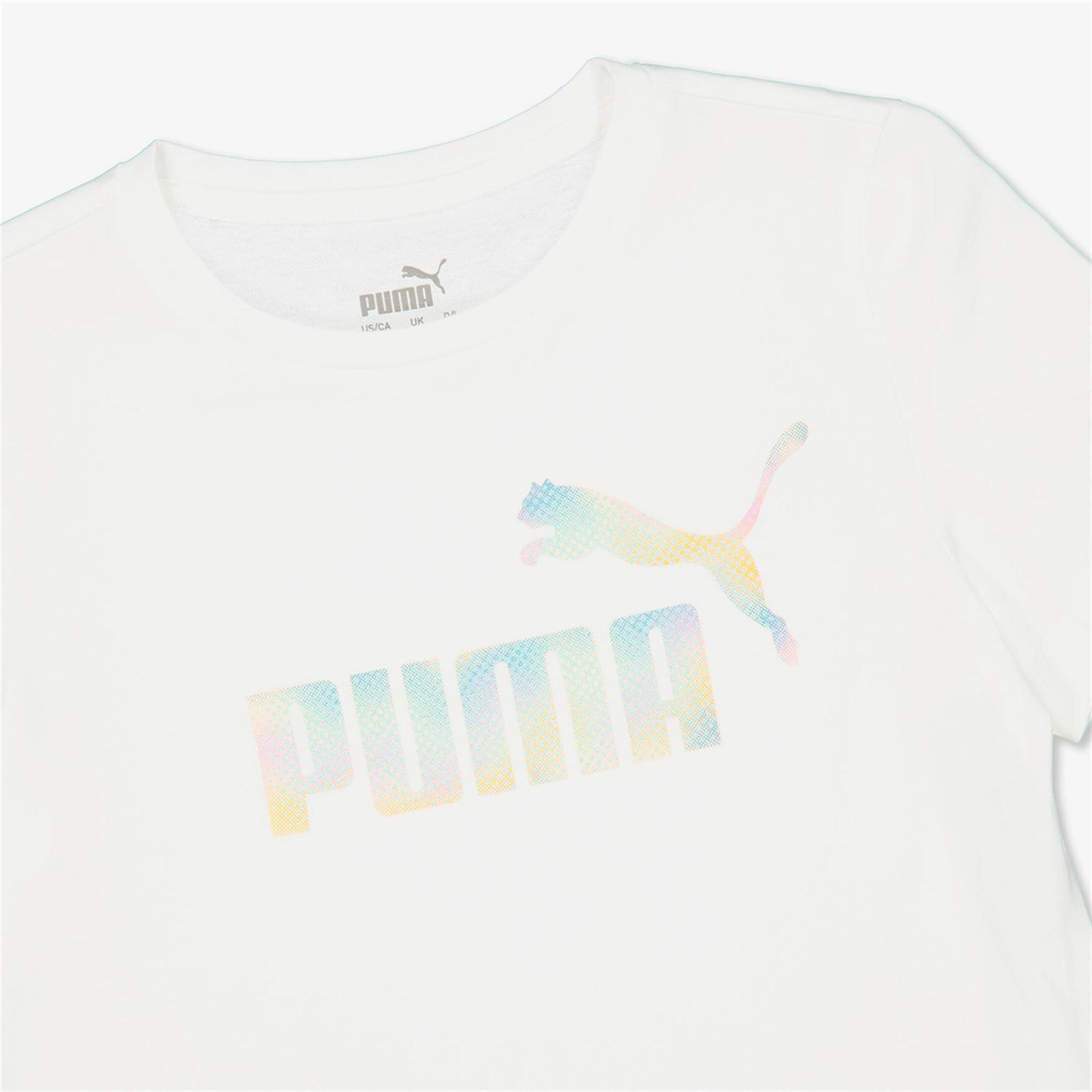 Camiseta Puma - Blanco - Camiseta Niña
