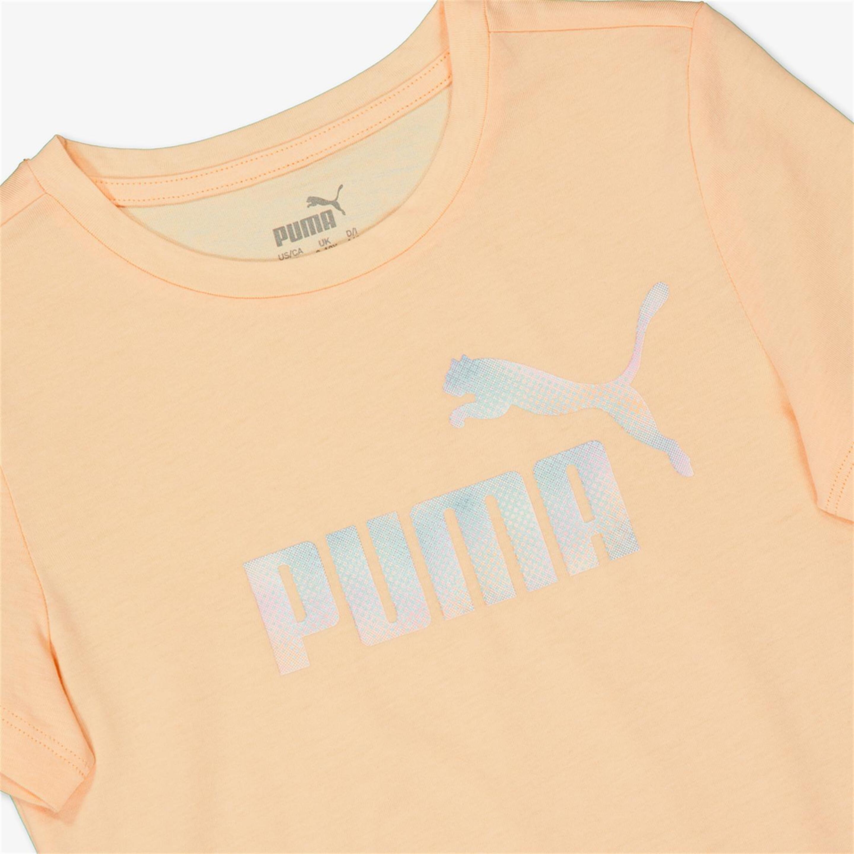 Camiseta Puma - Naranja - Camiseta Niña