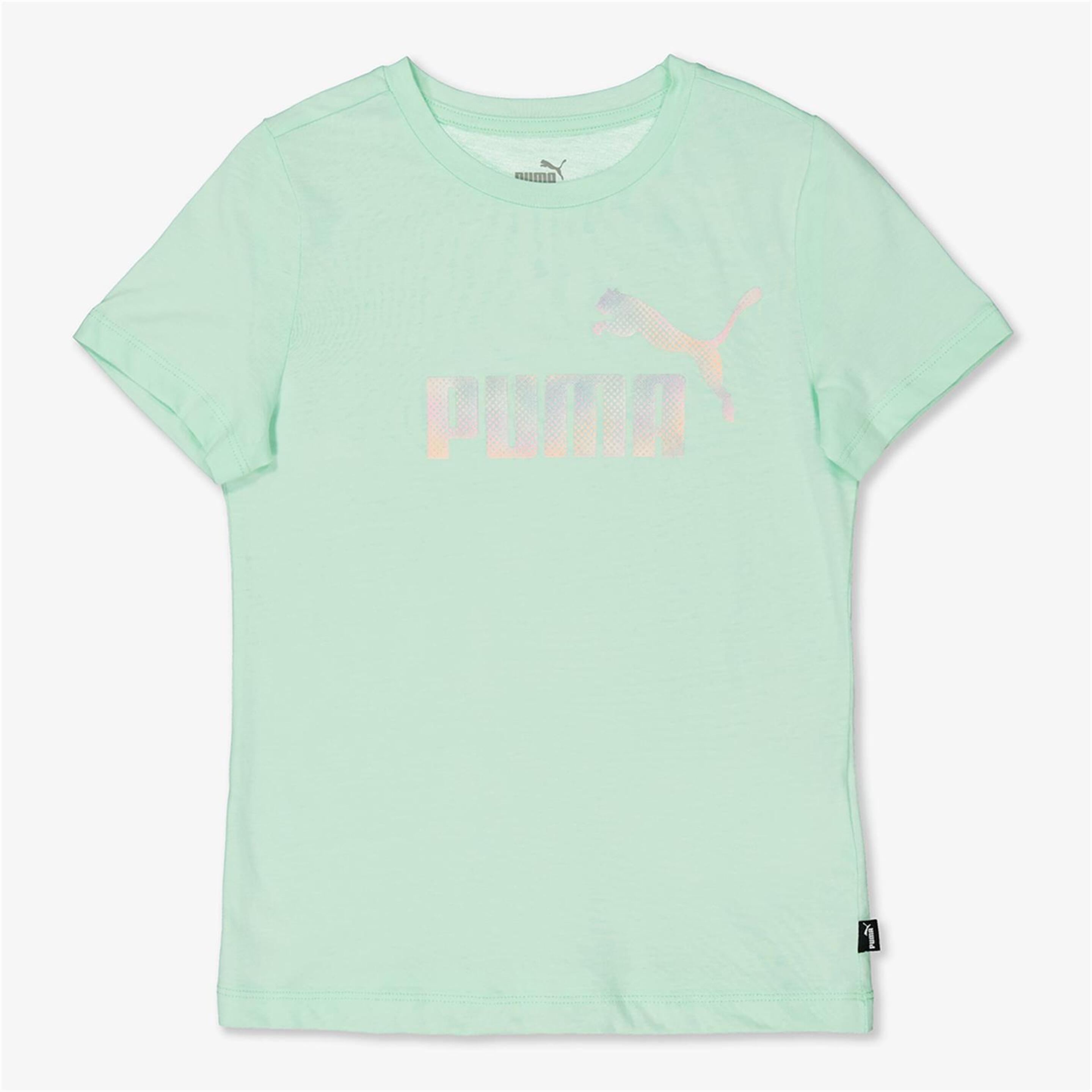 Camiseta Puma - verde - Camiseta Niña