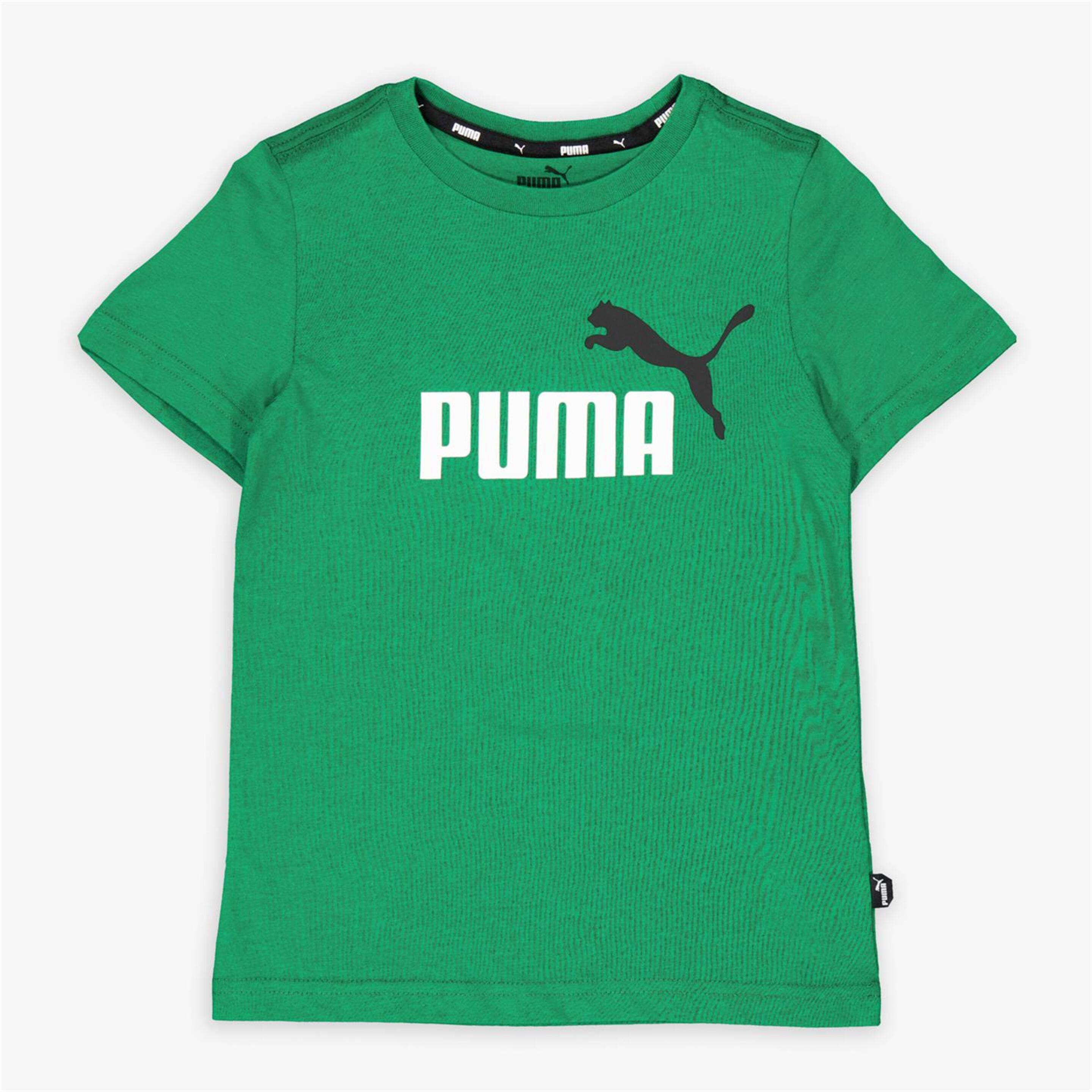 T-shirt Puma - verde - T-shirt Menino