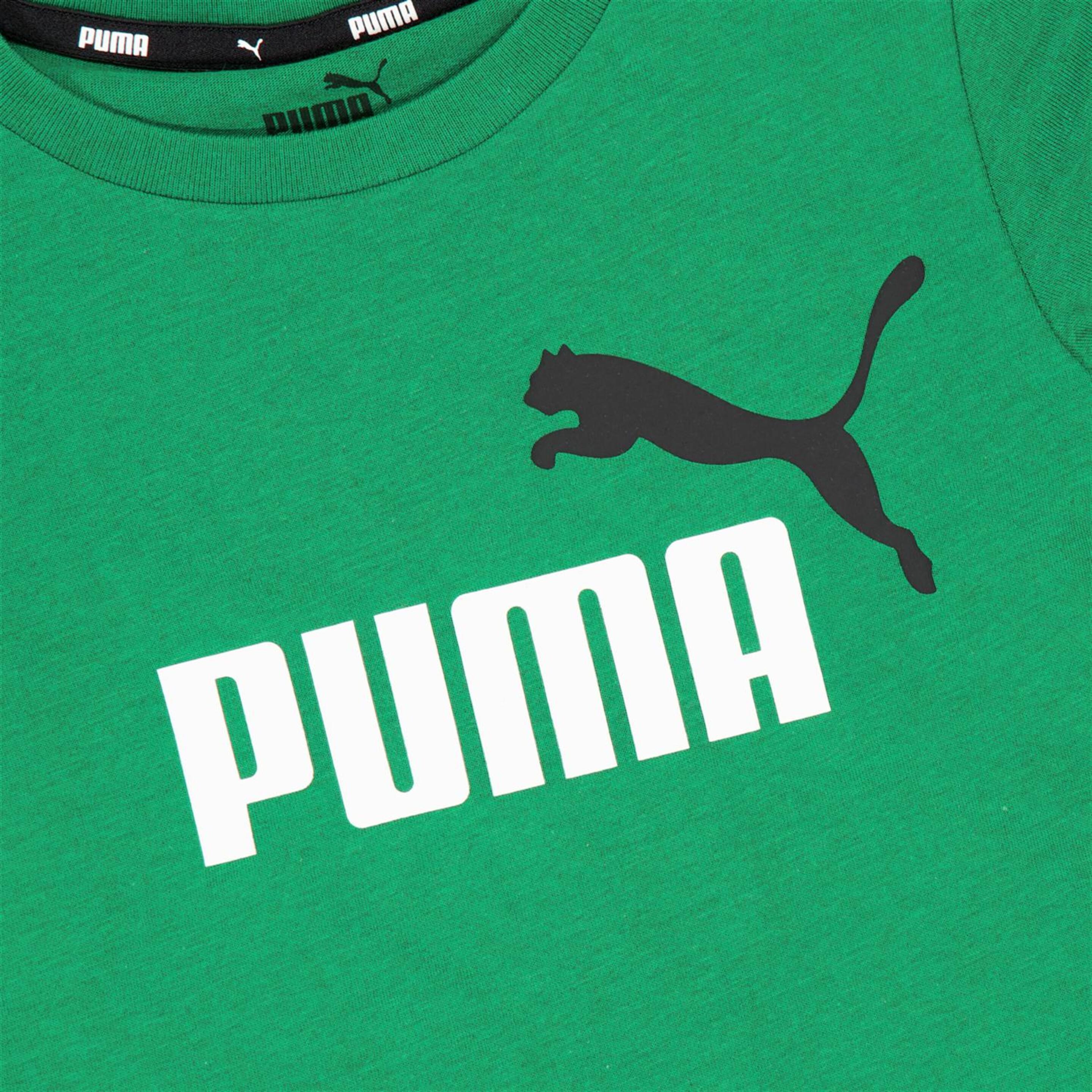 Camiseta Puma - Verde - Camiseta Niño