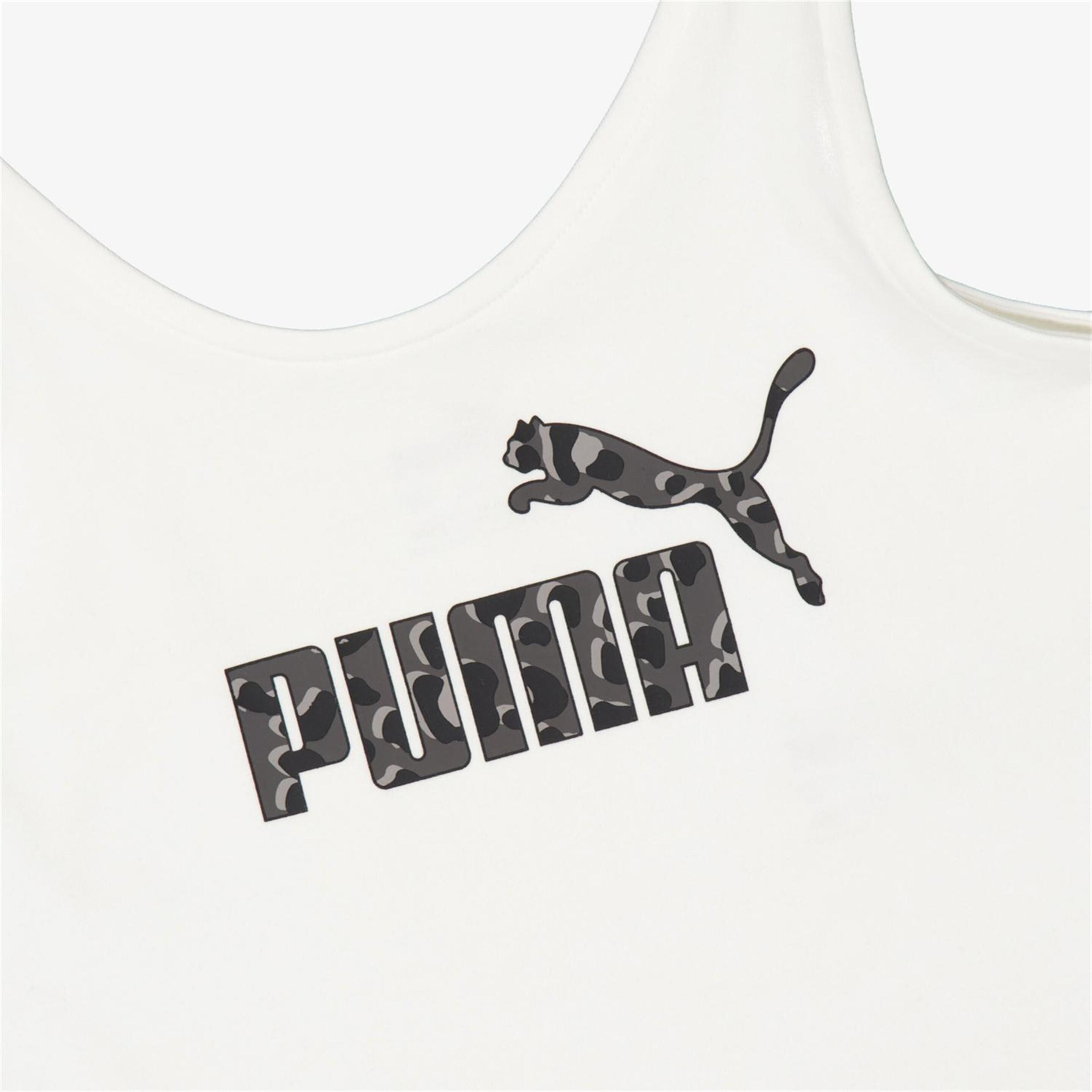Camiseta Puma - Blanco - Camiseta Niña