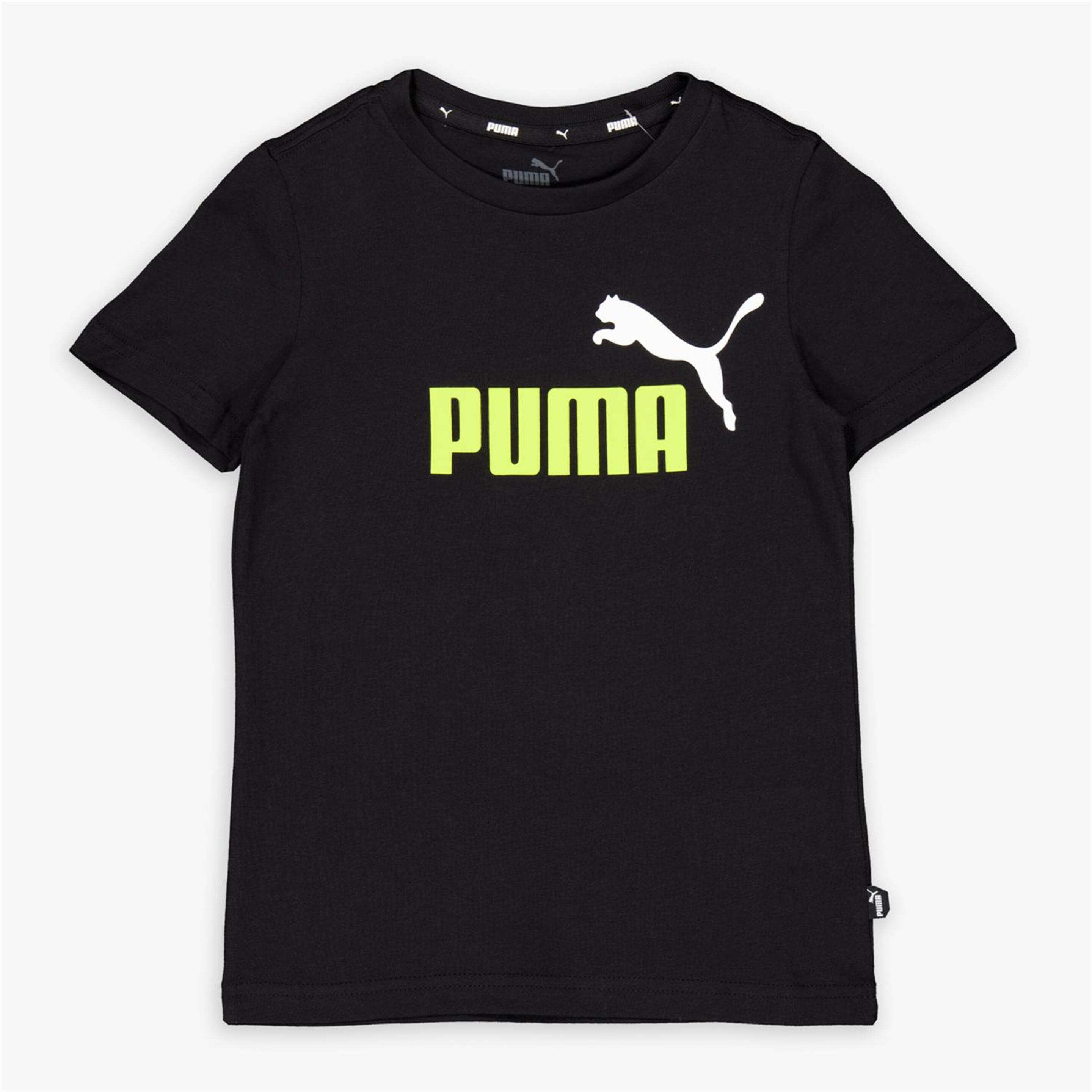 T-shirt Puma - negro - T-shirt Menino