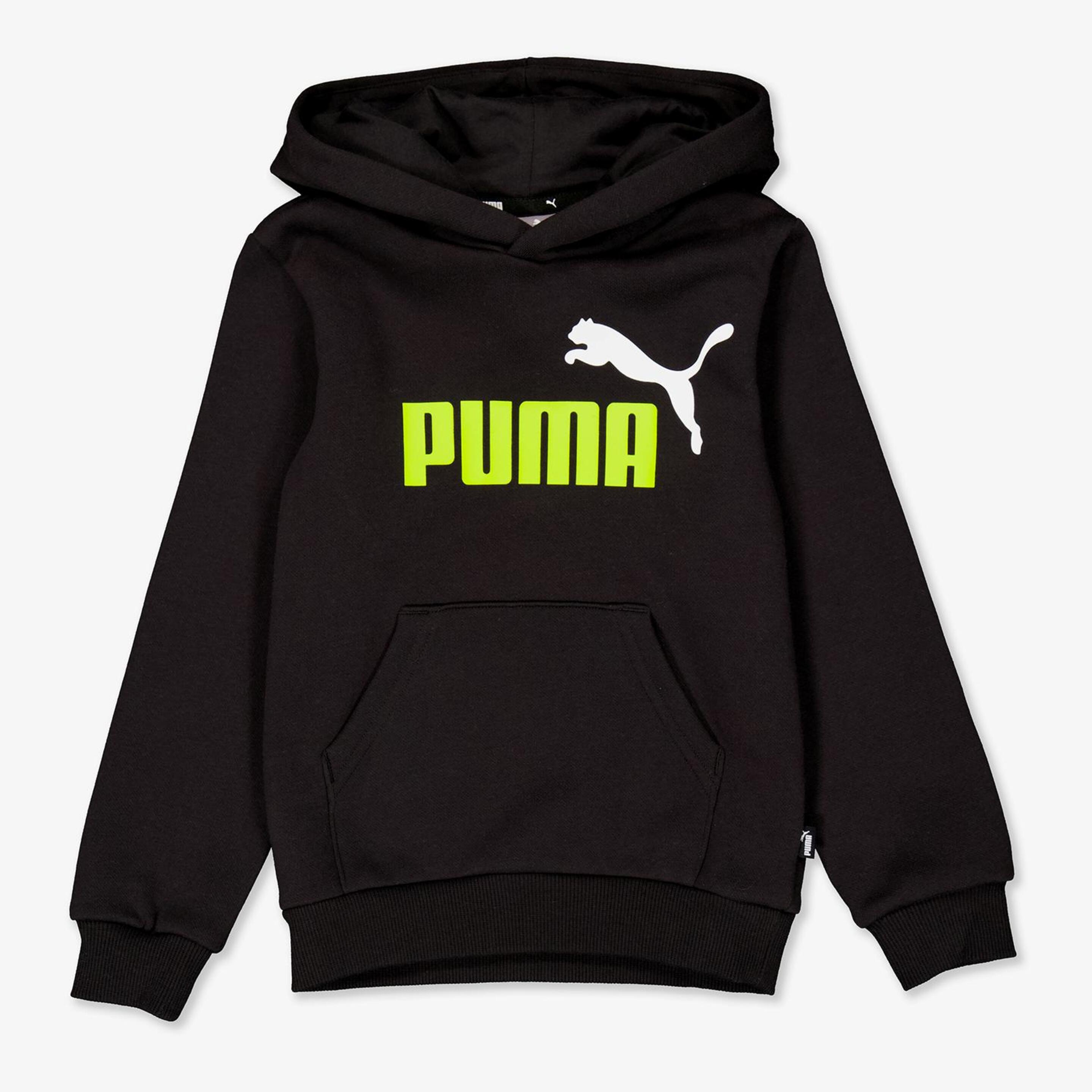 Sweatshirt Puma - Preto - Sweatshirt Capuz Menino | Sport Zone