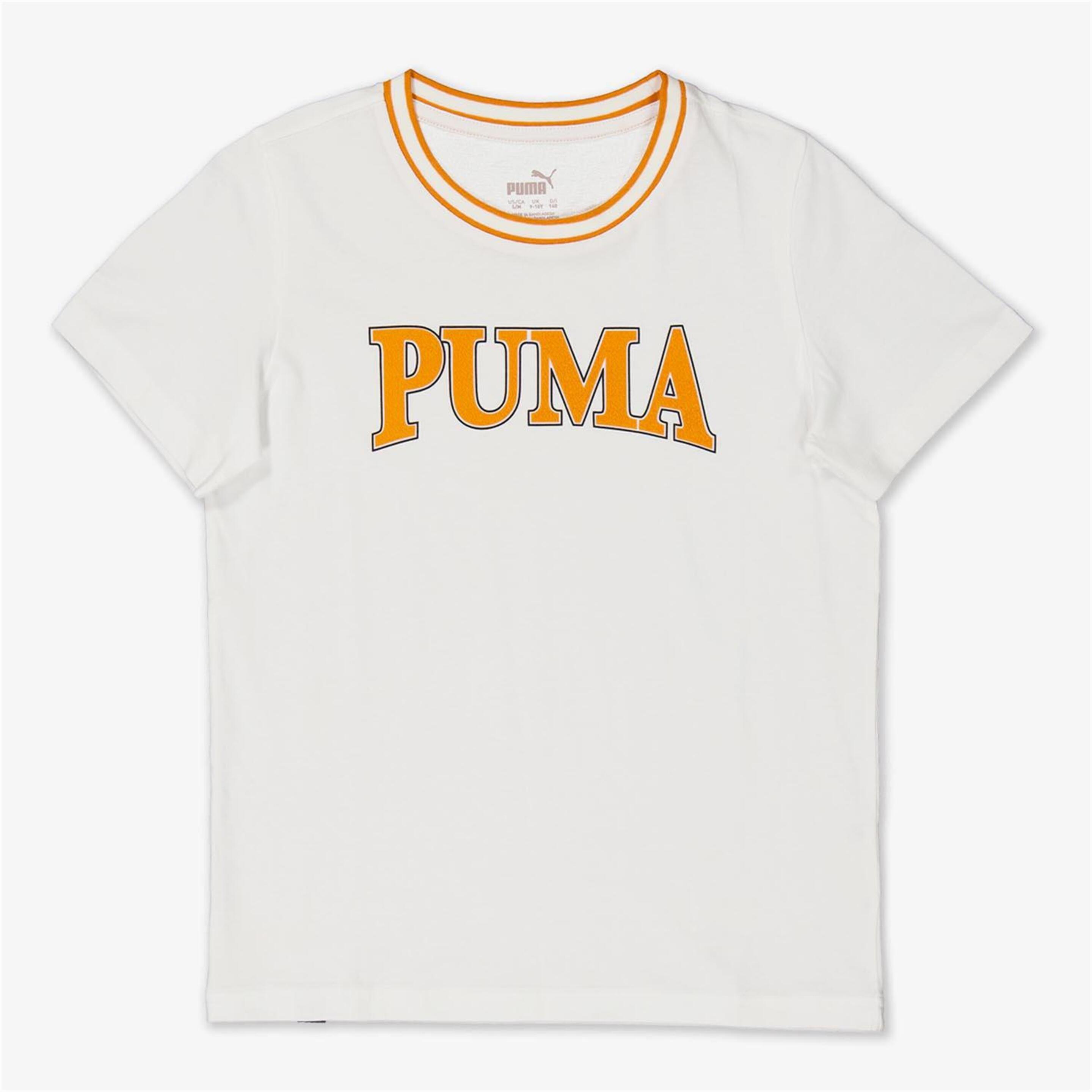 T-shirt Puma - blanco - T-shirt Rapaz