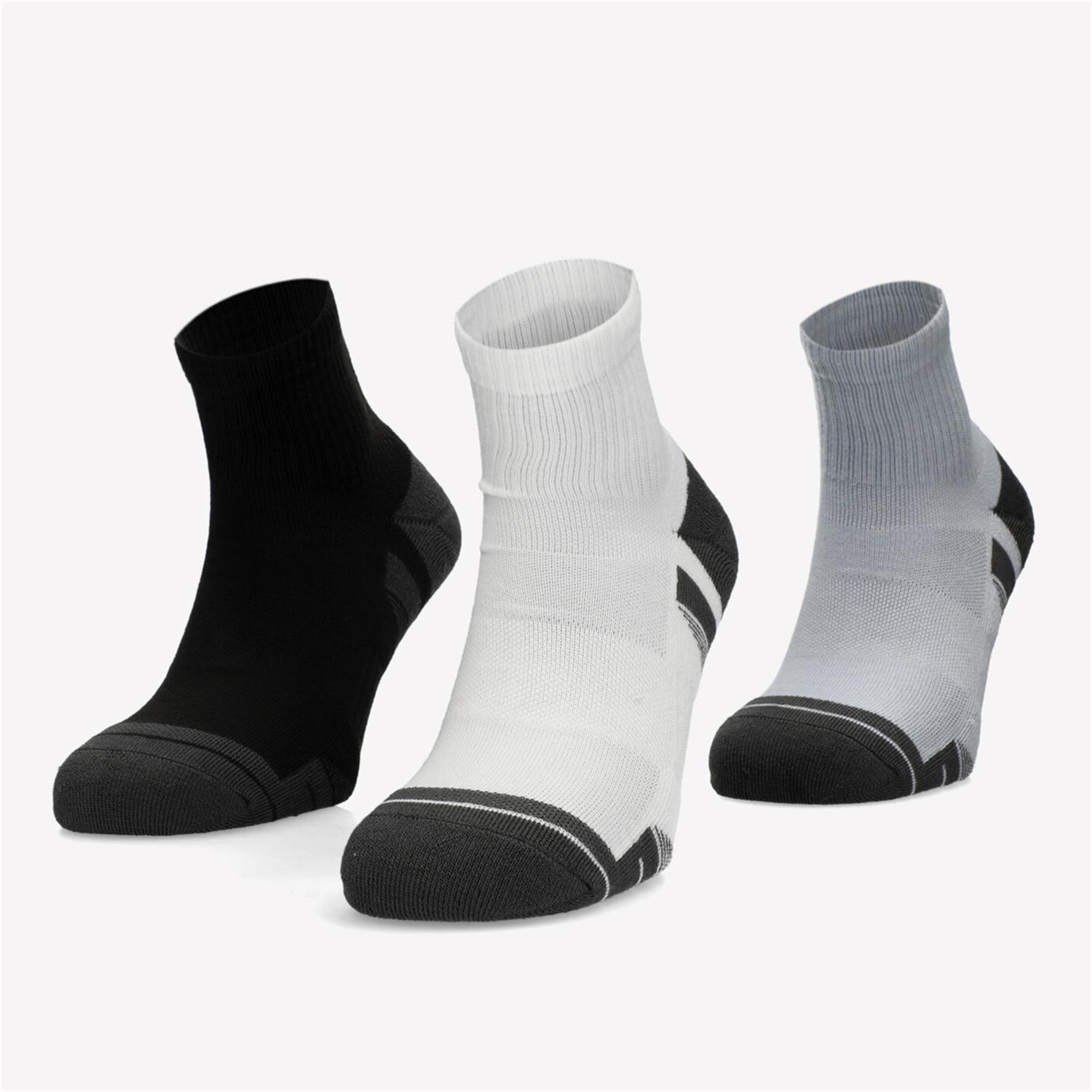 Under Armour Performance Tech - gris - Calcetines