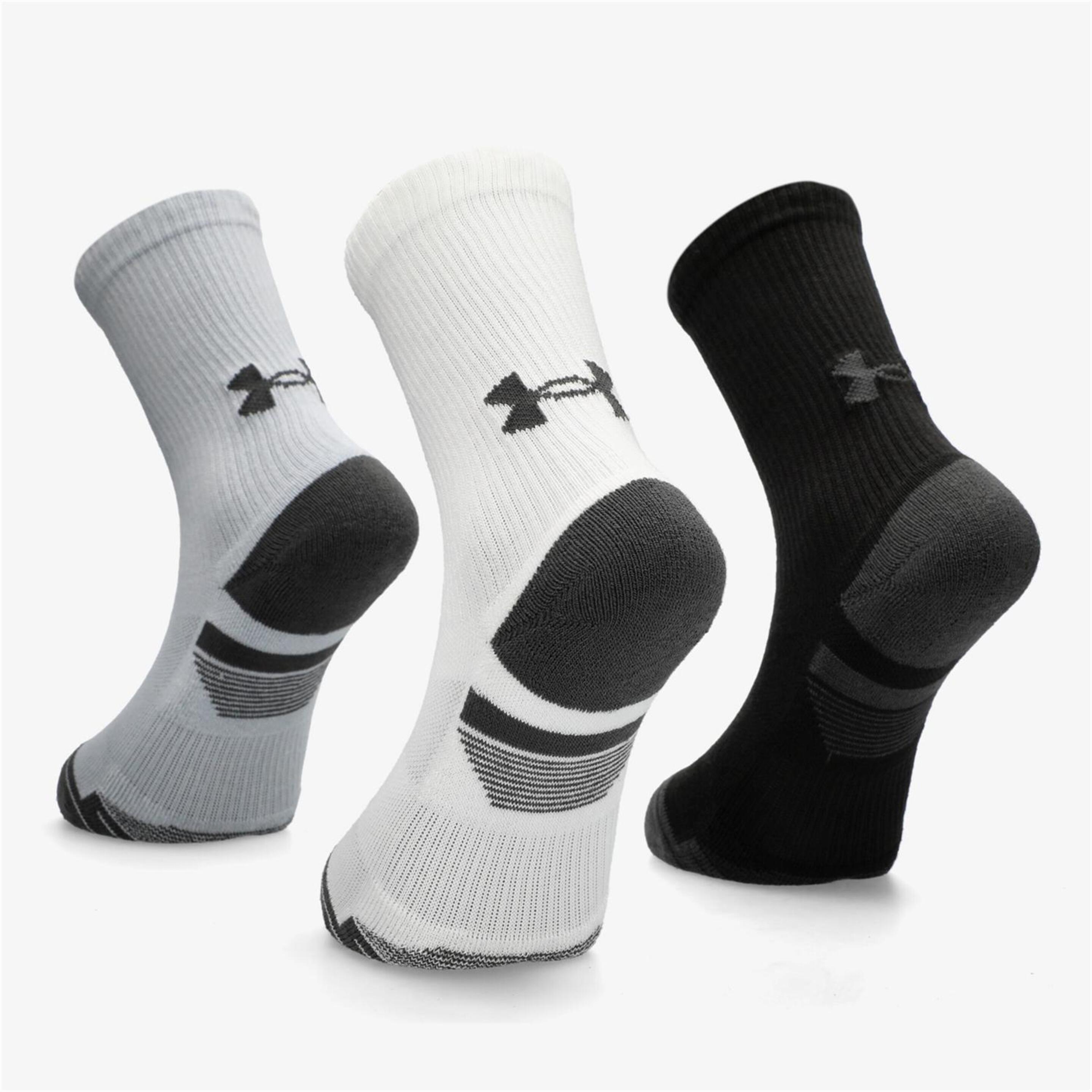 Under Armour Performance Tech - Negro - Calcetines