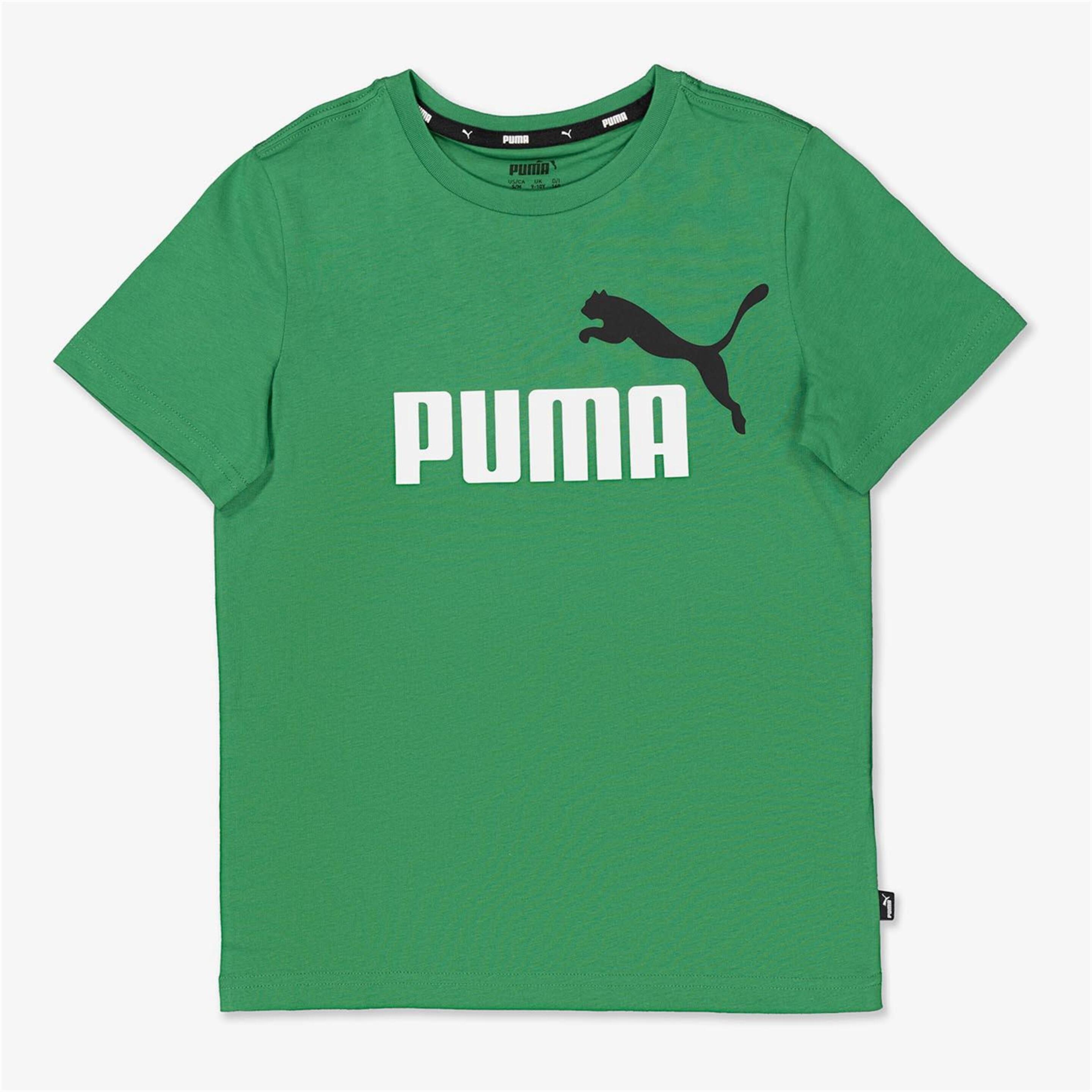 T-shirt Puma - verde - T-shirt Rapaz