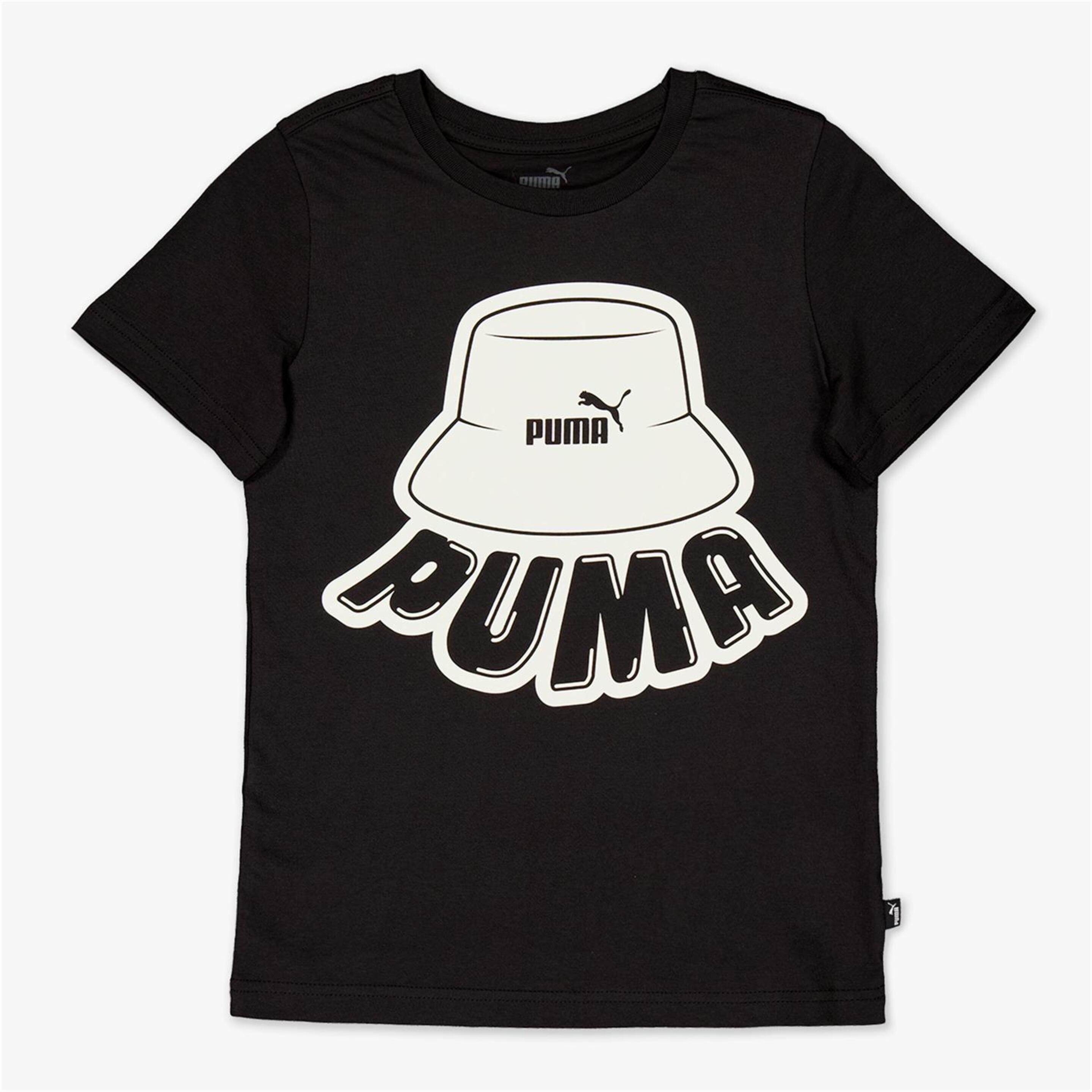 Camiseta Puma - negro - Camiseta Niño