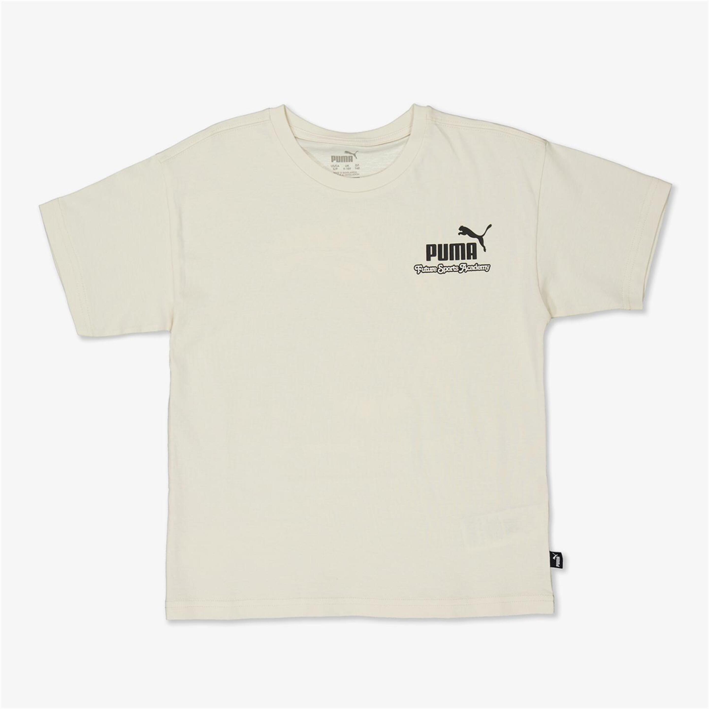 Camiseta Puma - blanco - Camiseta Niño