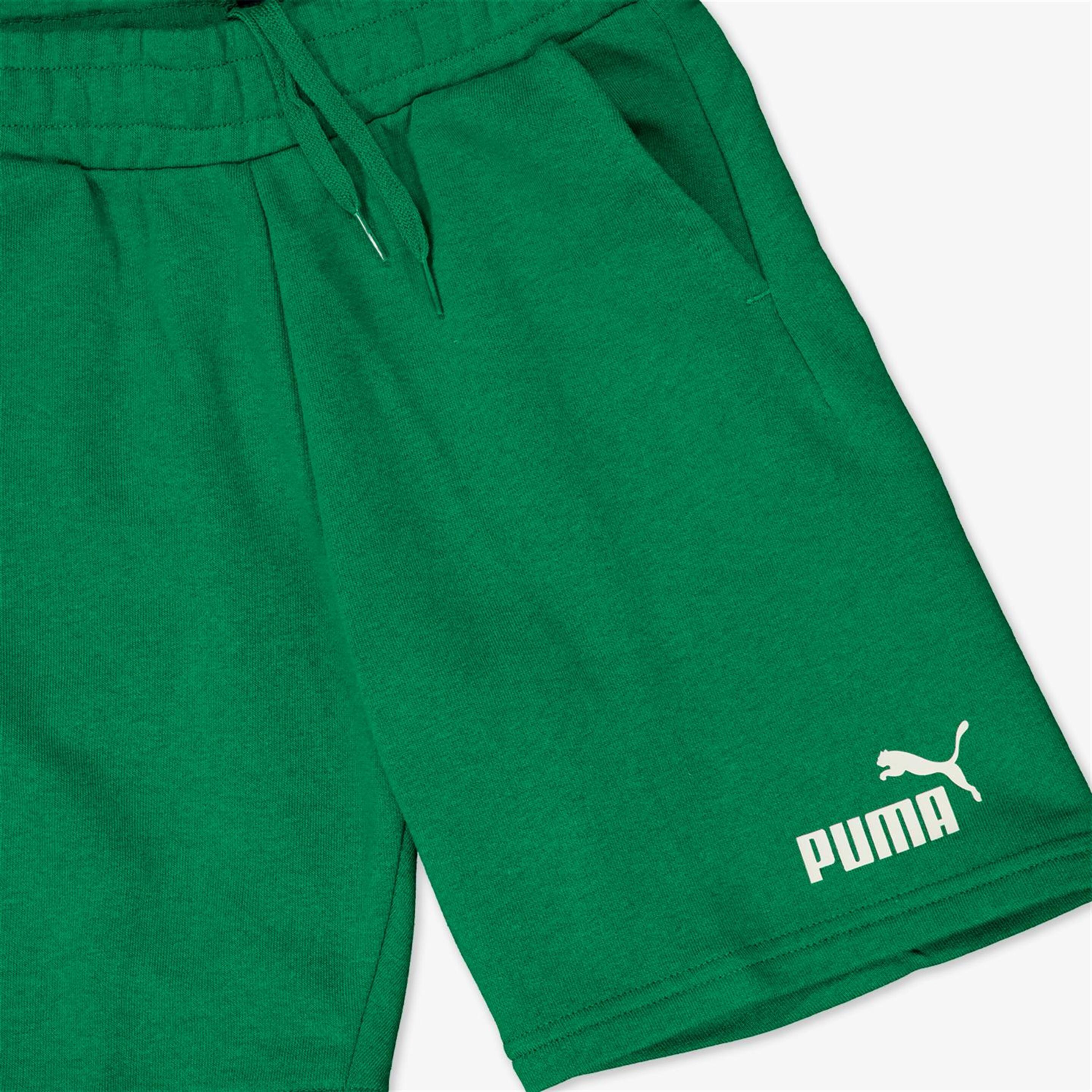 Pantalón Puma - Verde - Bermuda Niño
