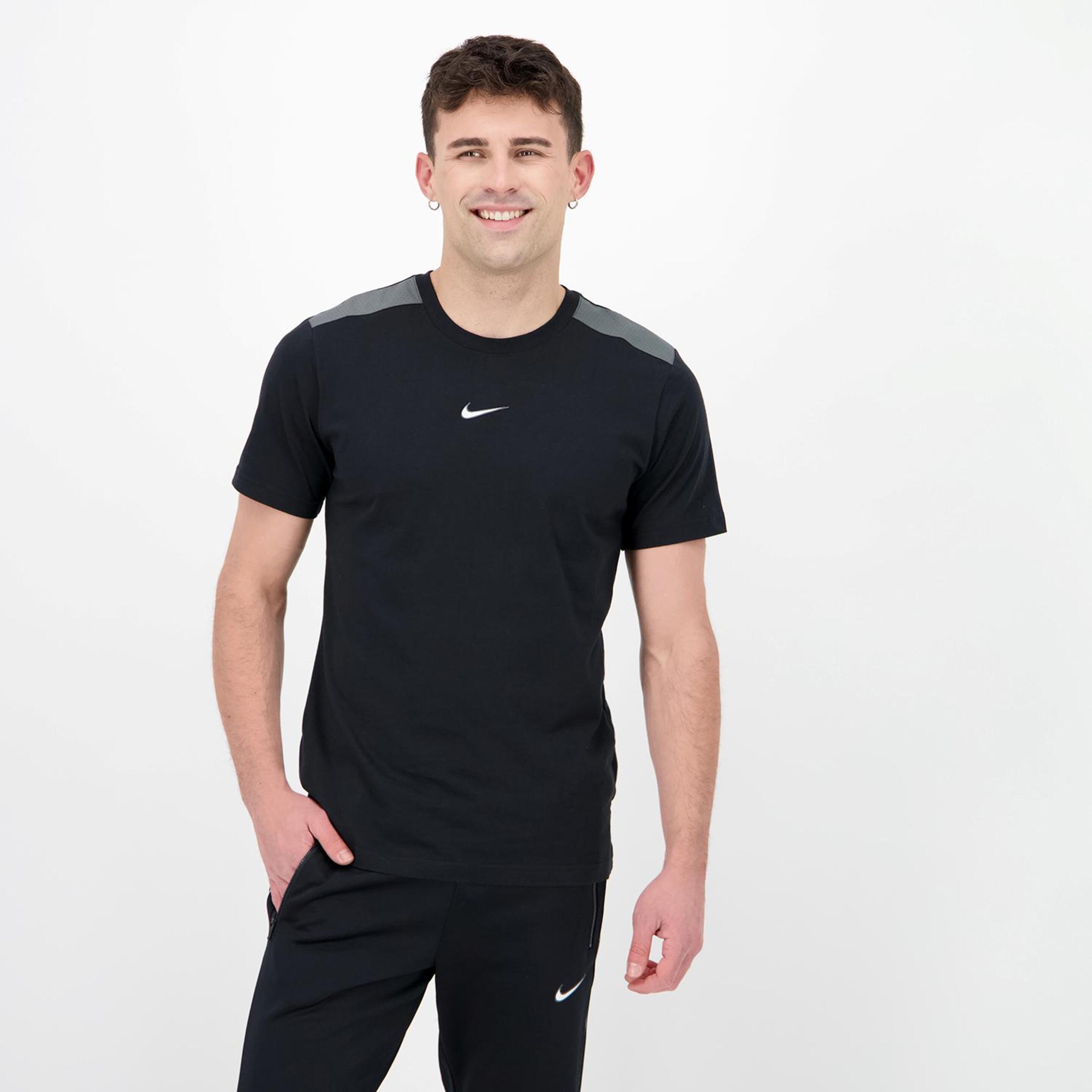 Nike Sp - negro - Camiseta Hombre