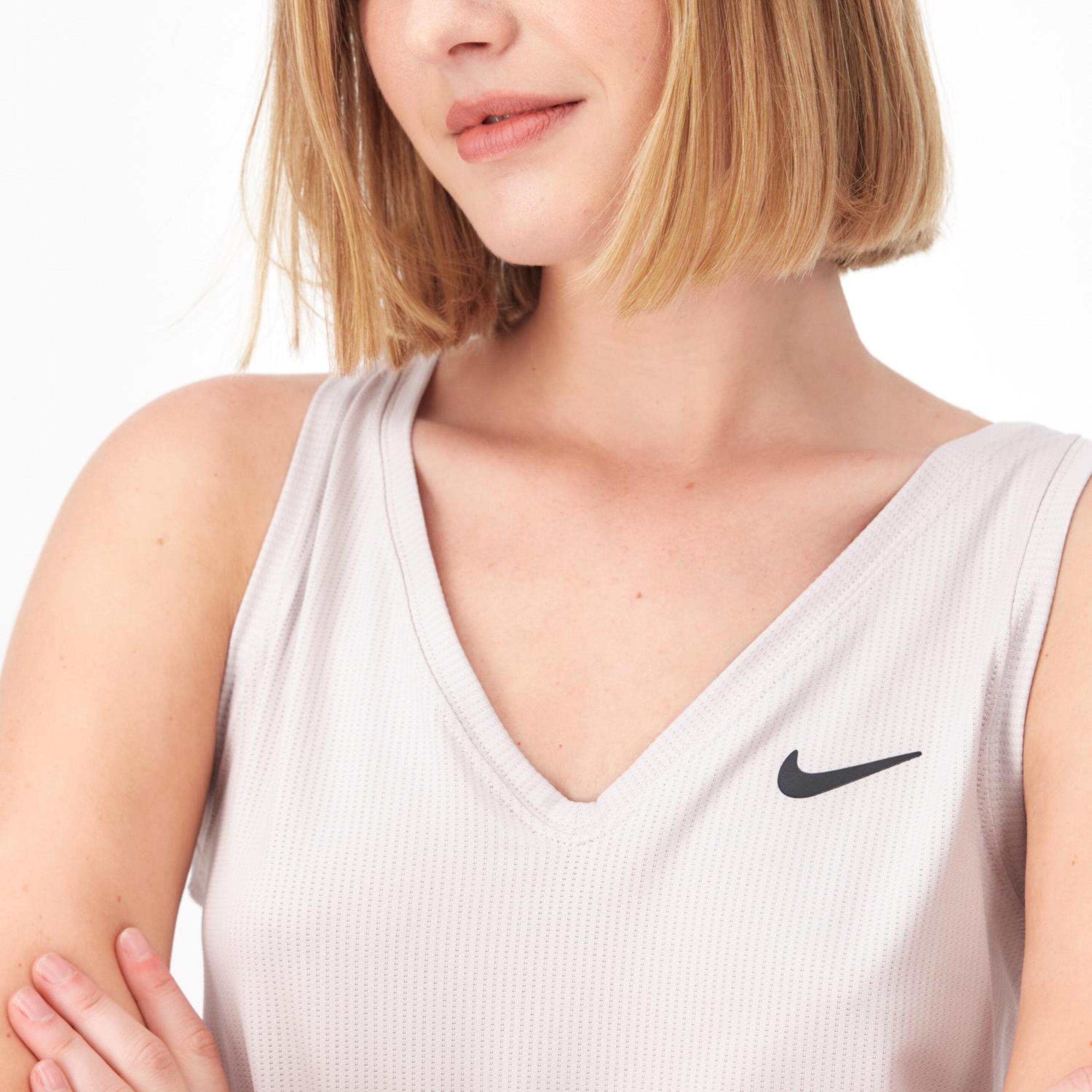 Camiseta Nike - Rosa - Camiseta Tenis Mujer  | Sprinter