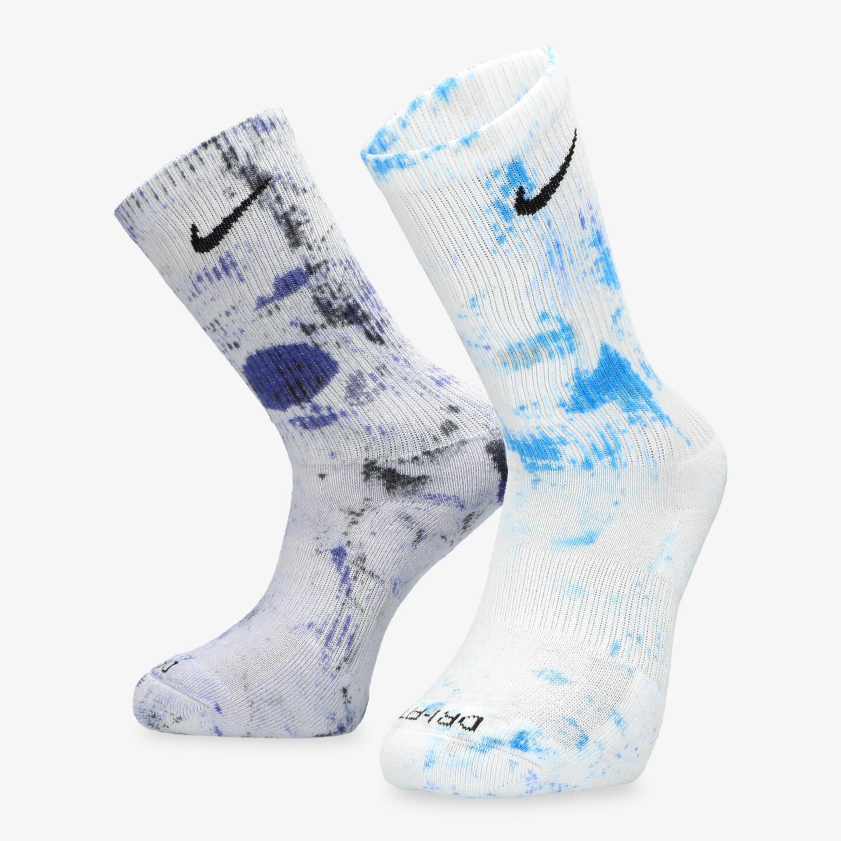 Nike Tie Dye - azul - Calcetines Unisex