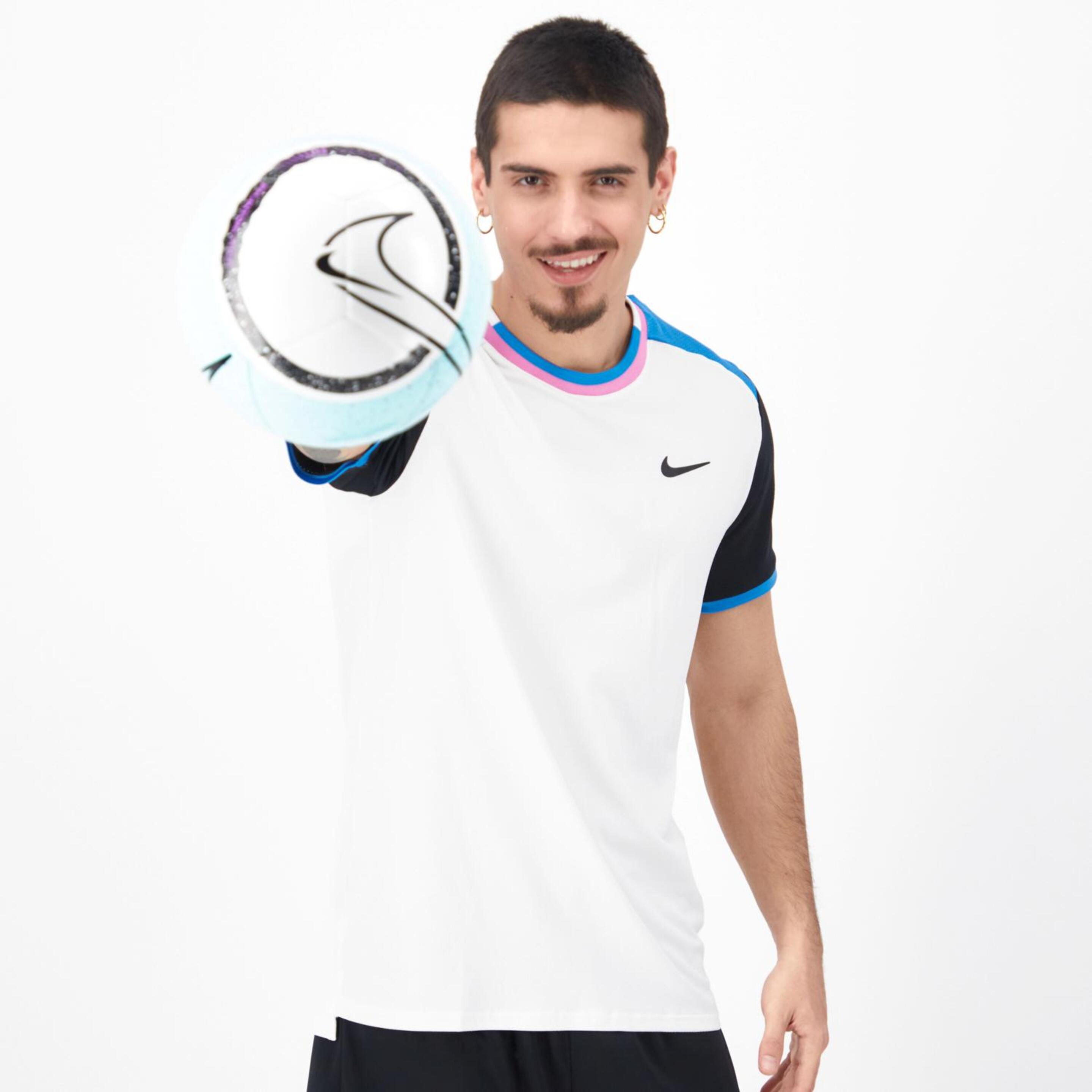 Nike Advantage Court - blanco - Camiseta Tenis Hombre