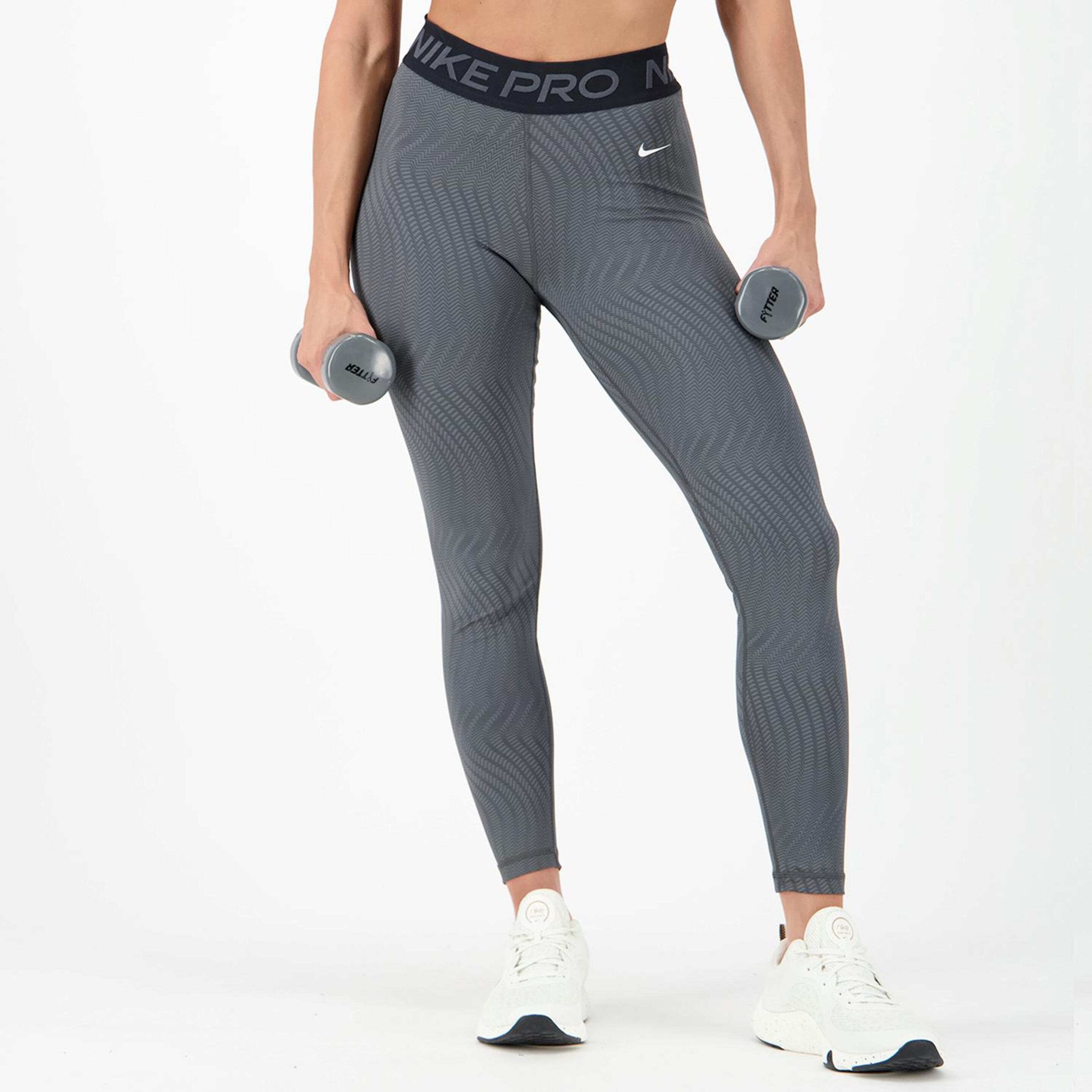 Nike Pro - gris - Mallas Mujer