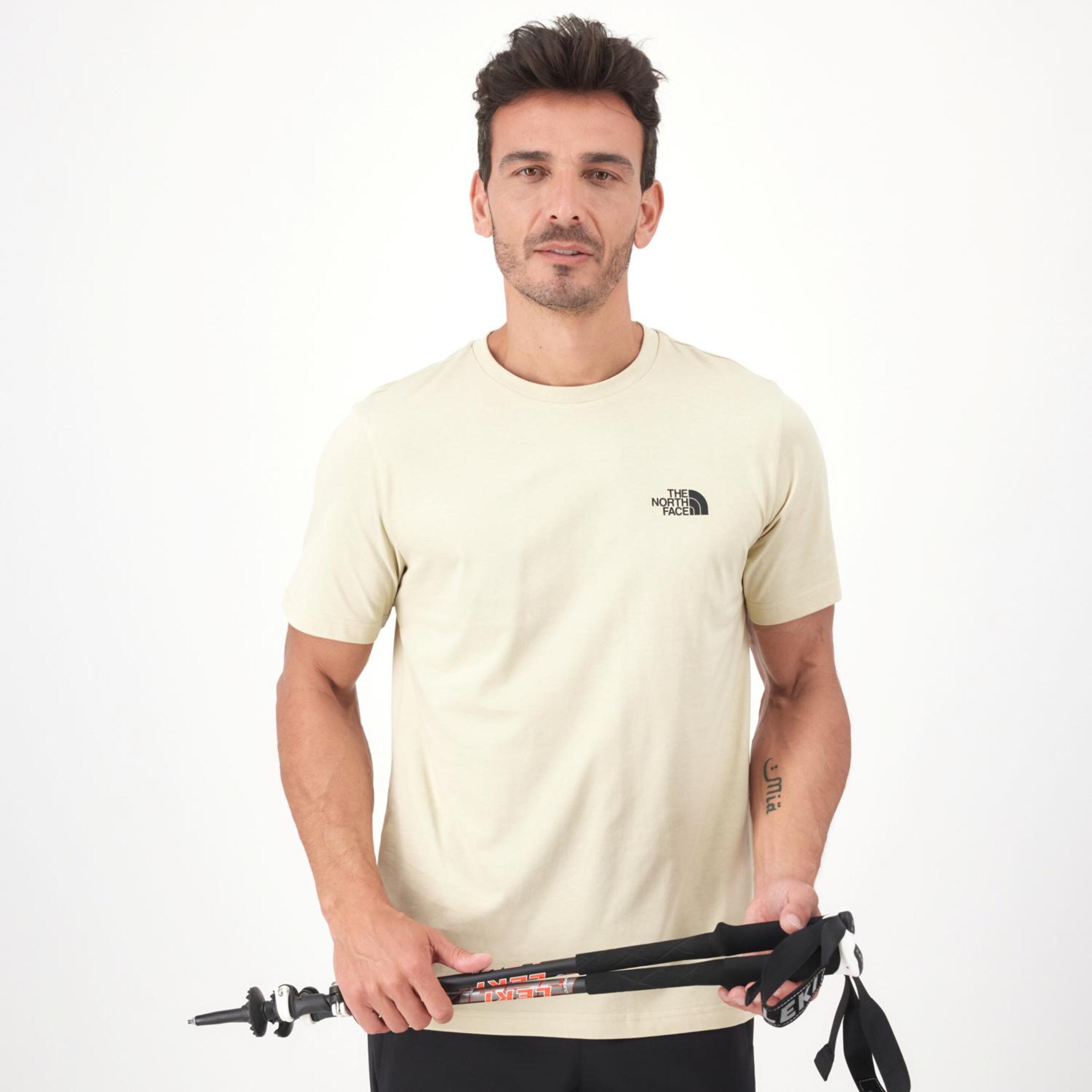 The North Face Simple Dome - marron - T-shirt Trekking Homem