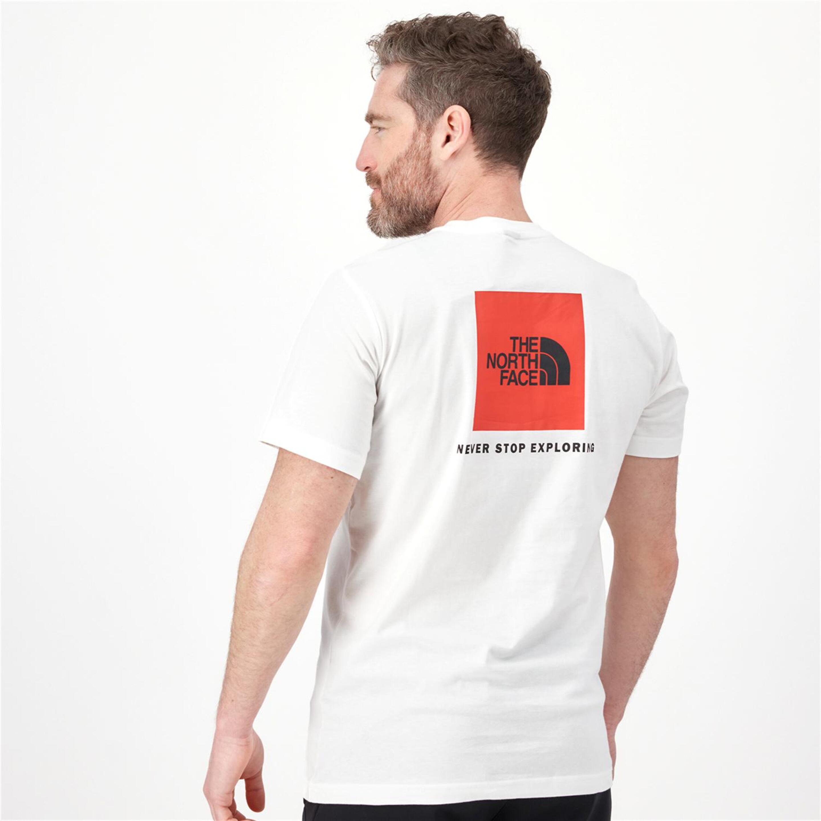 The North Face Redbox - Blanco - Camiseta Montaña Hombre
