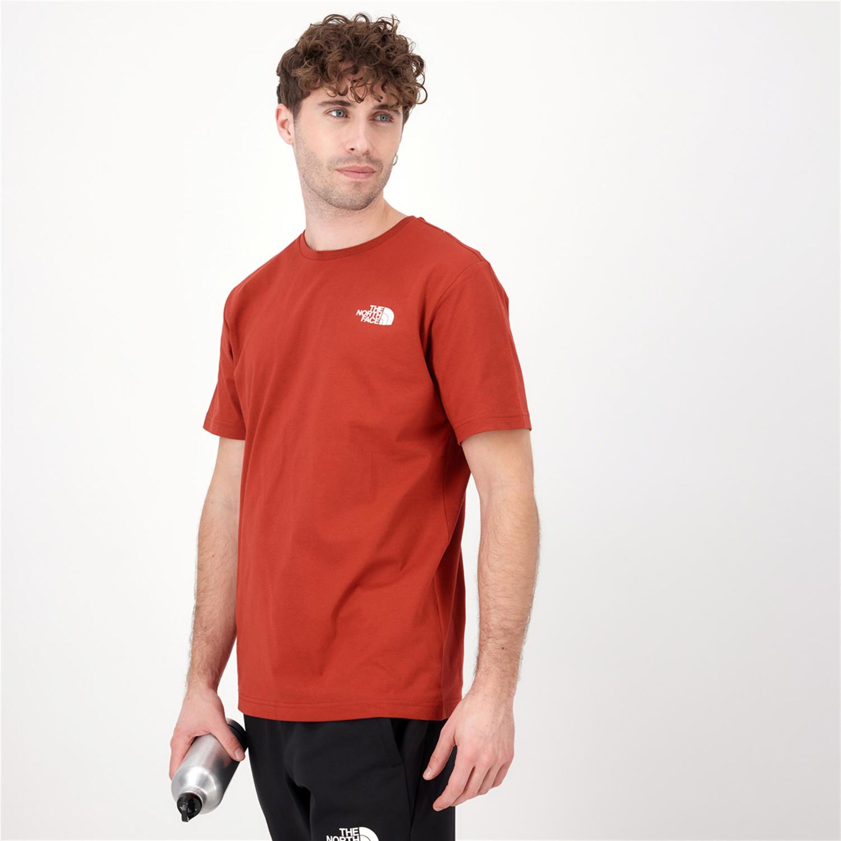 The North Face Redbox - Rojo - Camiseta Montaña Hombre