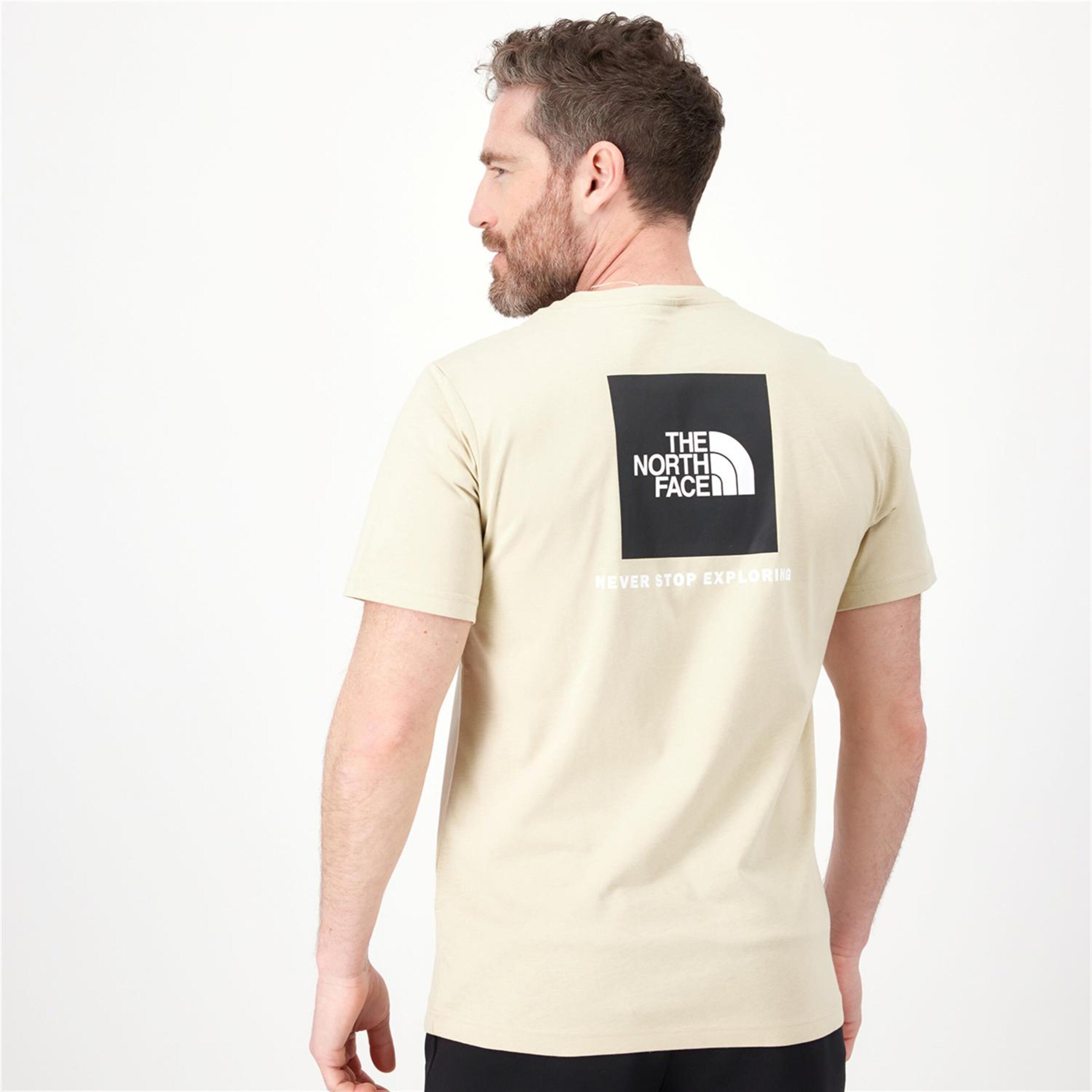 The North Face Redbox - Beige - Camiseta Montaña Hombre