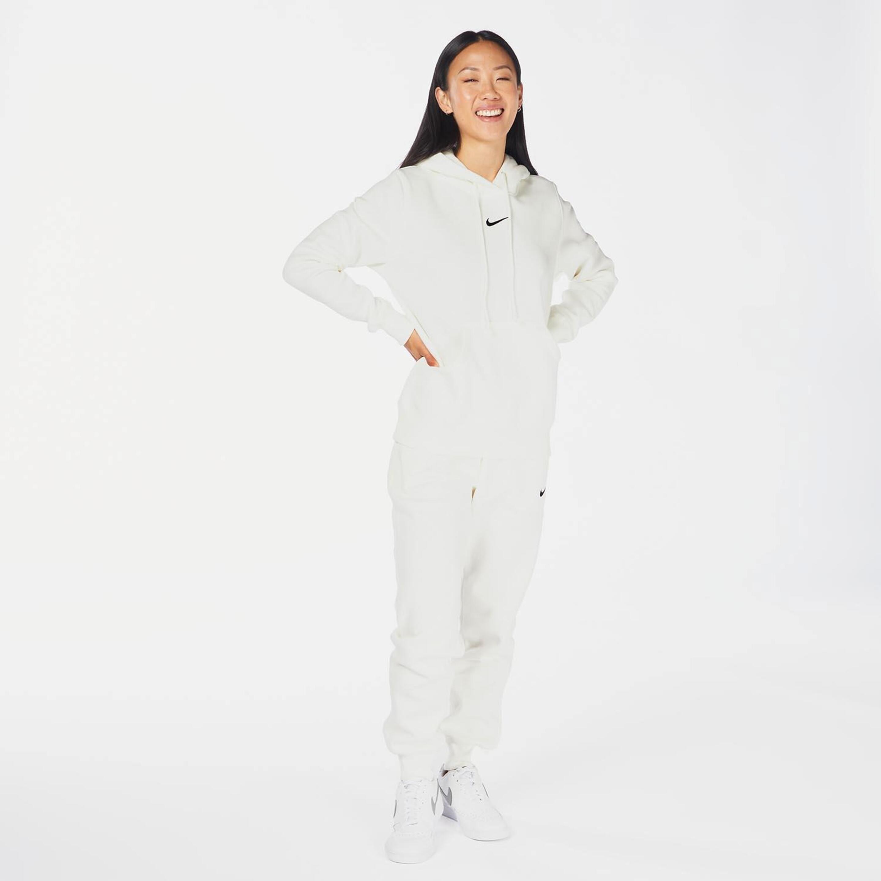Nike Phoenix - Blanco - Sudadera Capucha Mujer  | Sprinter