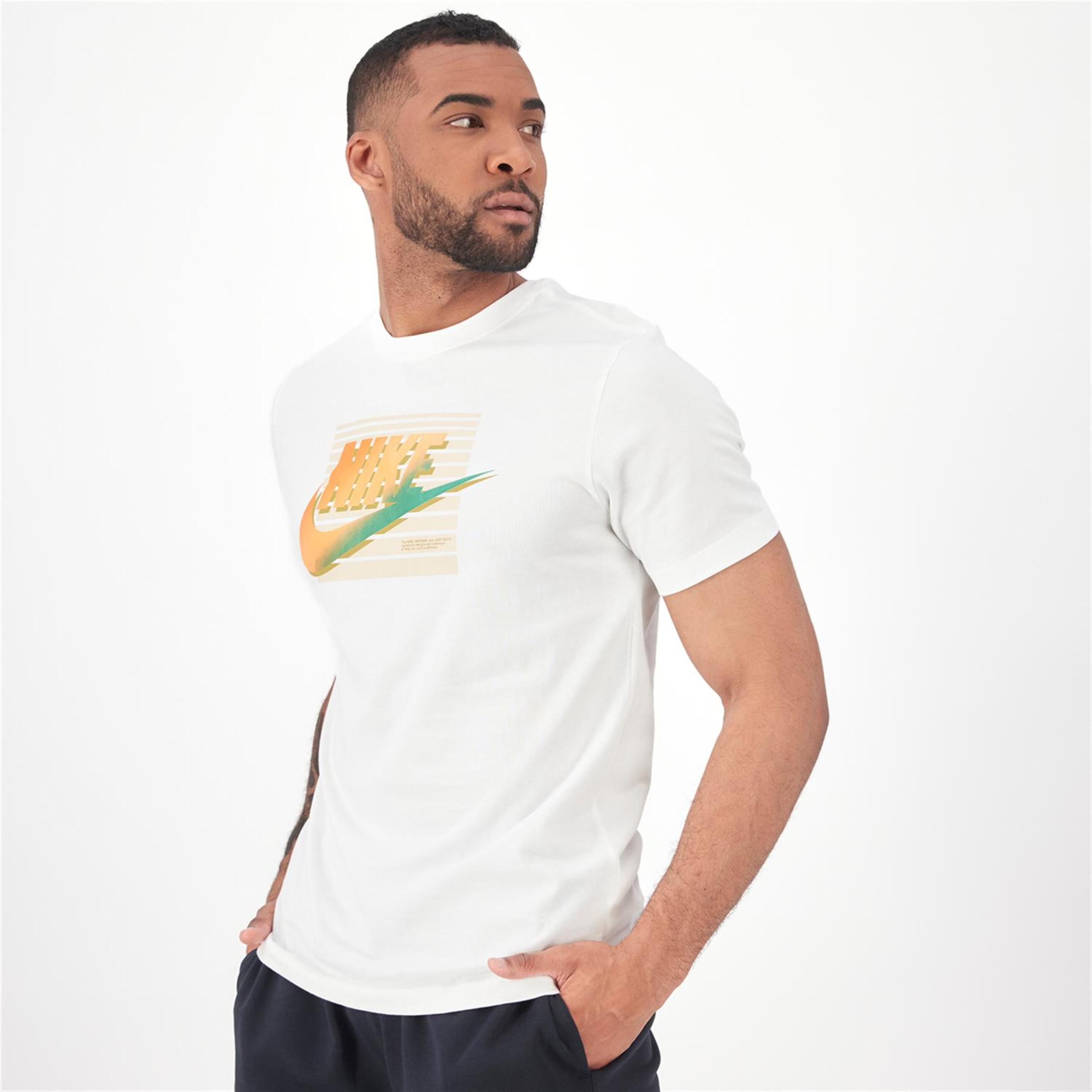 Nike Futur - Blanco - Camiseta Hombre