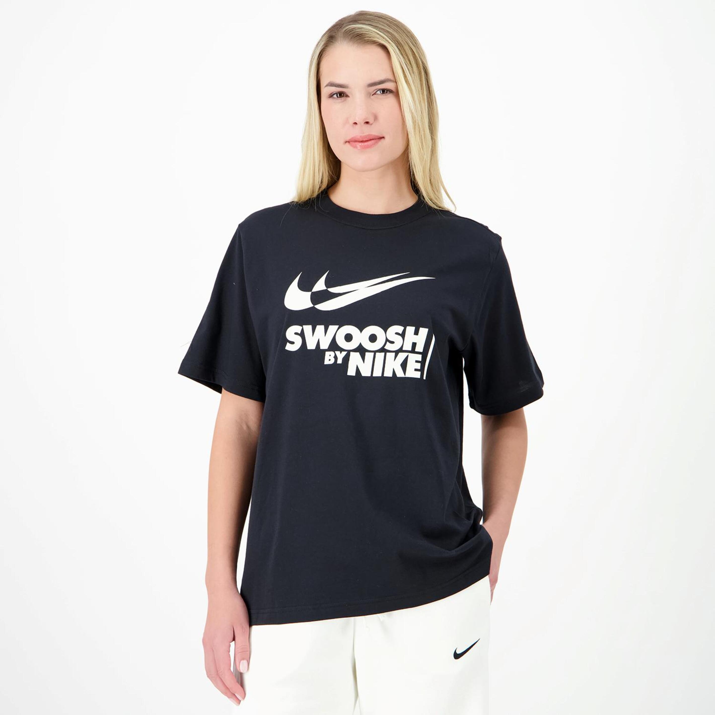 Nike Nsw - negro - Camiseta Oversize Mujer