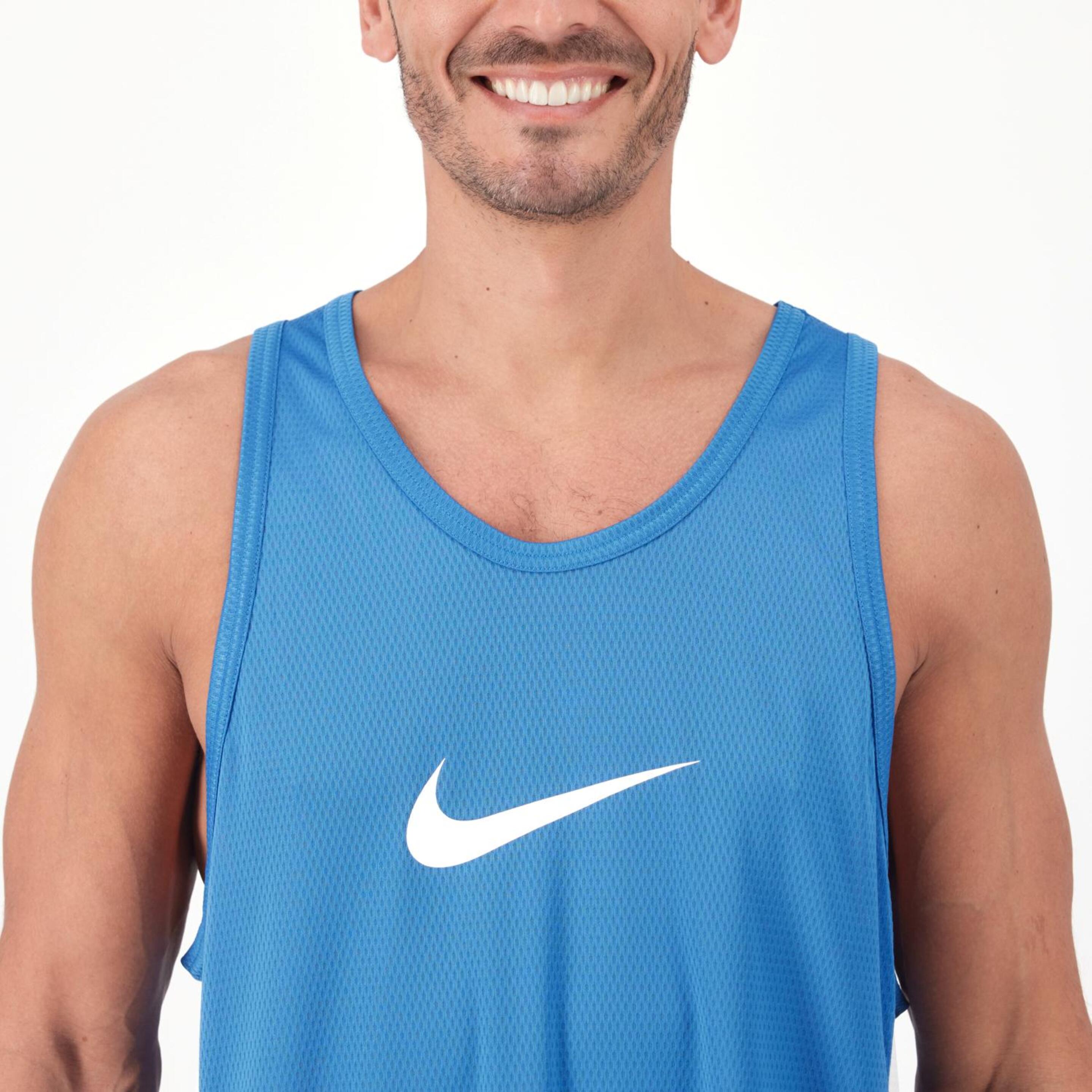 Nike Icon - Azul - Camiseta Baloncesto Hombre  | Sprinter