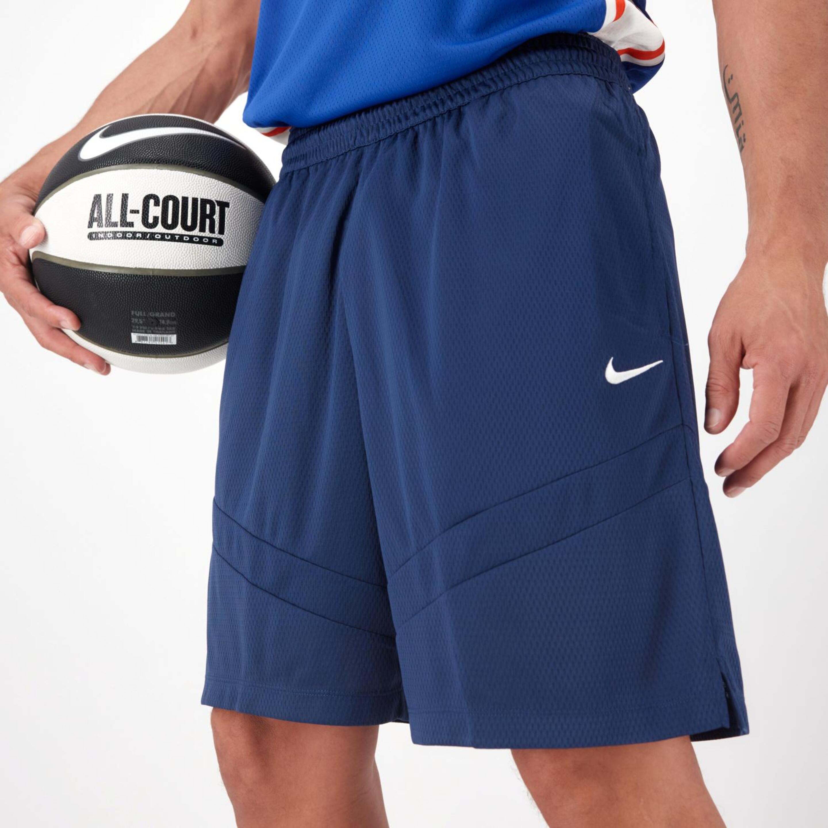 Nike Icon - azul - Pantalón Baloncesto Hombre
