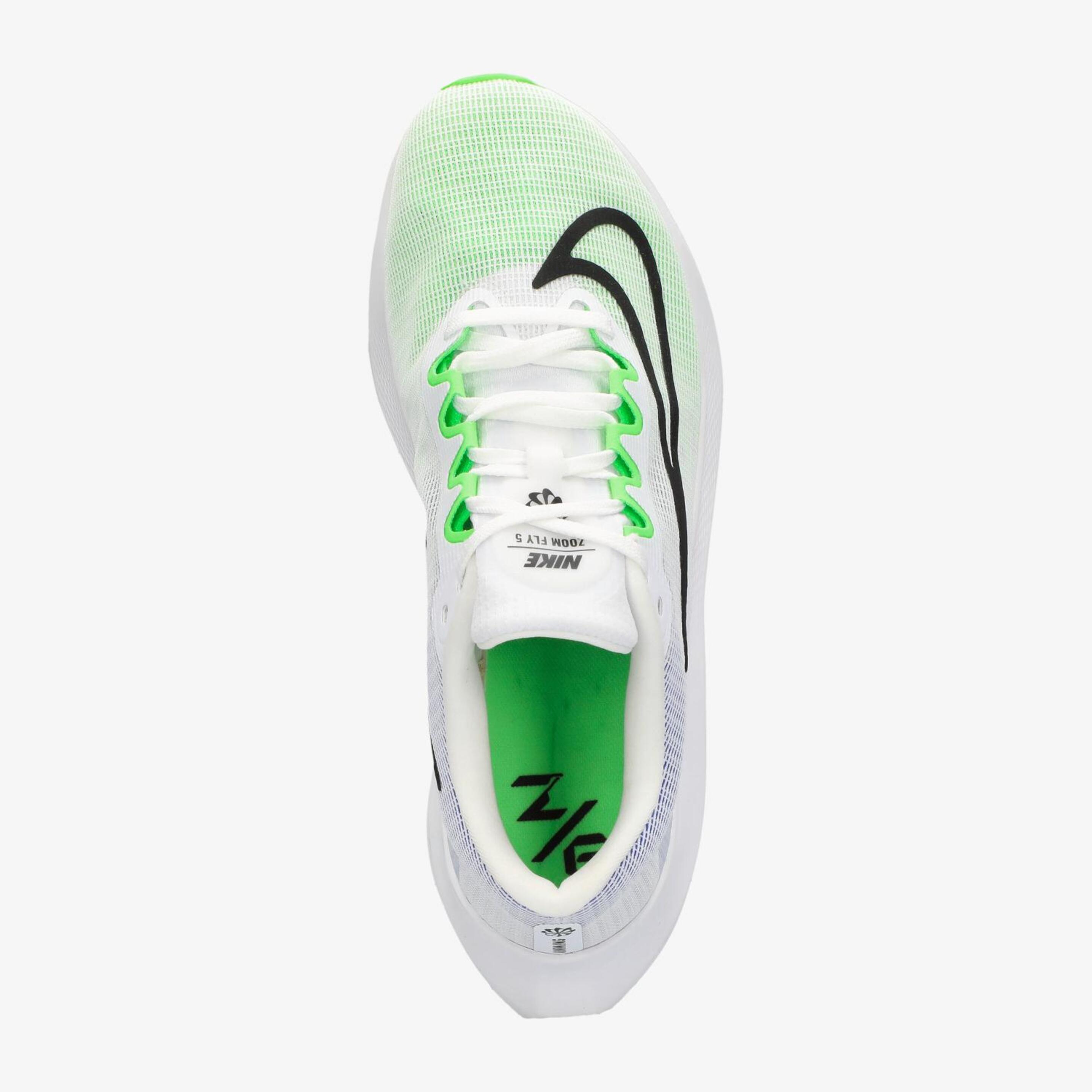 Nike Zoom Fly 5 - Blanco - Zapatillas Running Hombre