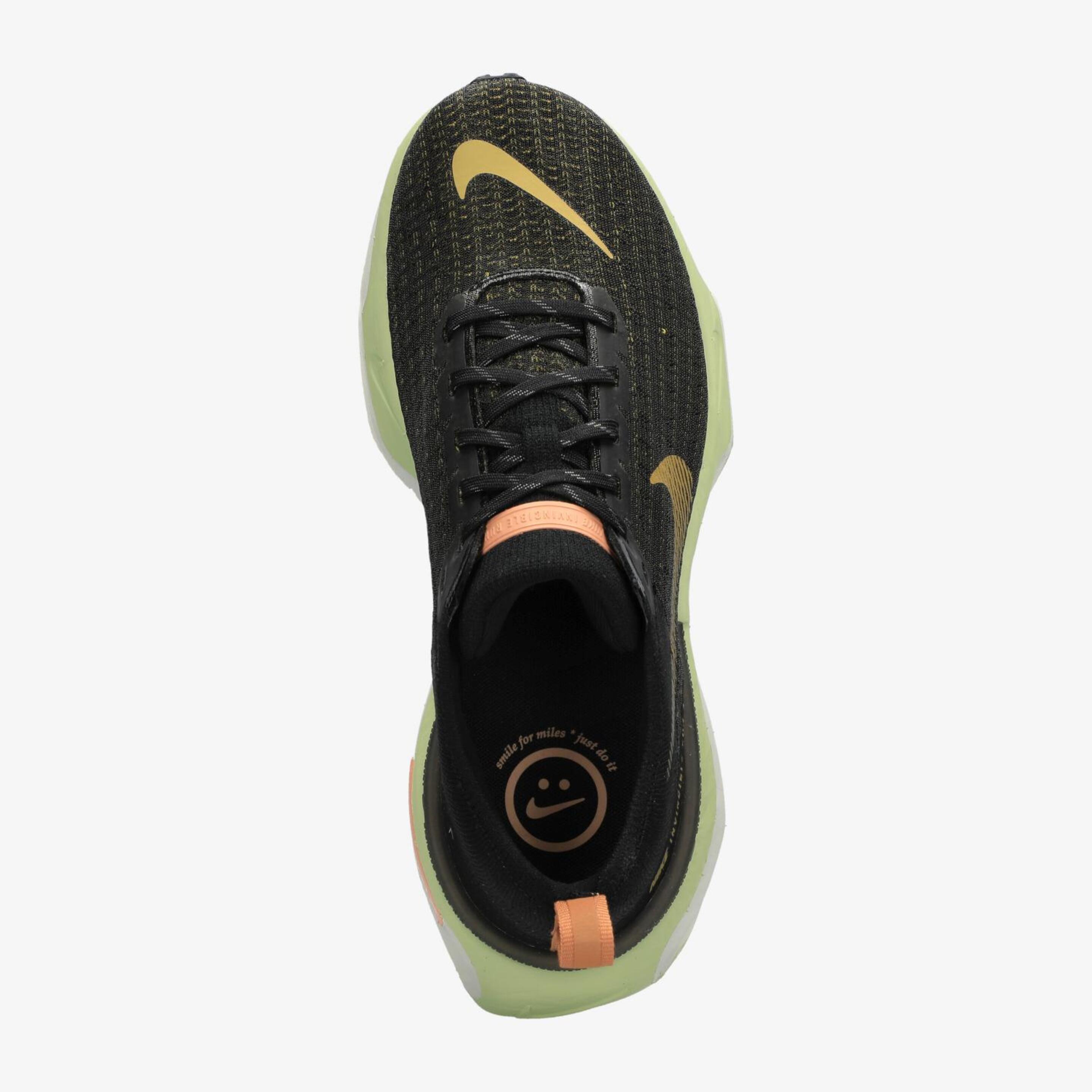 Nike Zoom Invincible Run Fk3 - Negro - Zapatillas Running Hombre