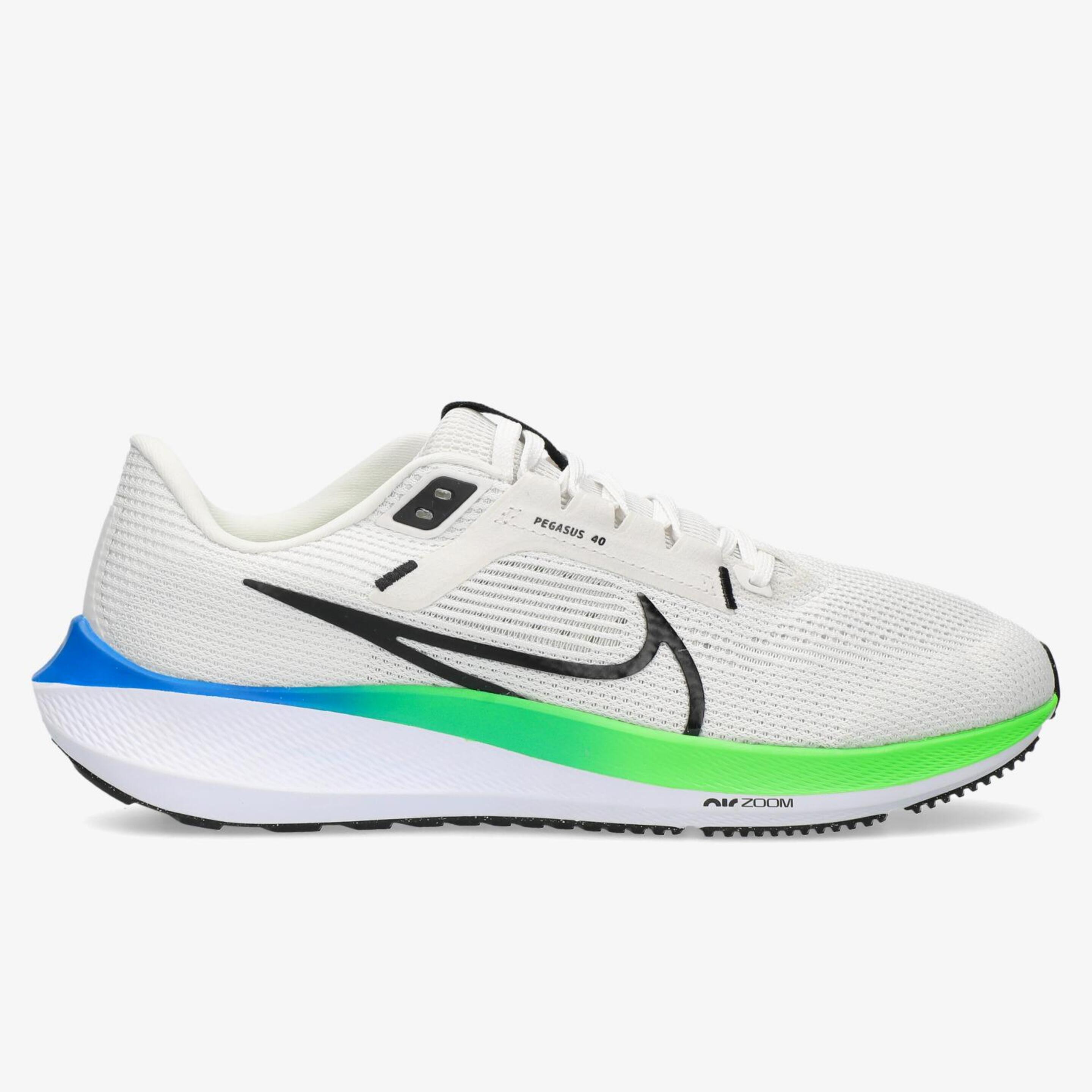 Nike Air Zoom Pegasus 40 - blanco - Sapatilhas Running Homem