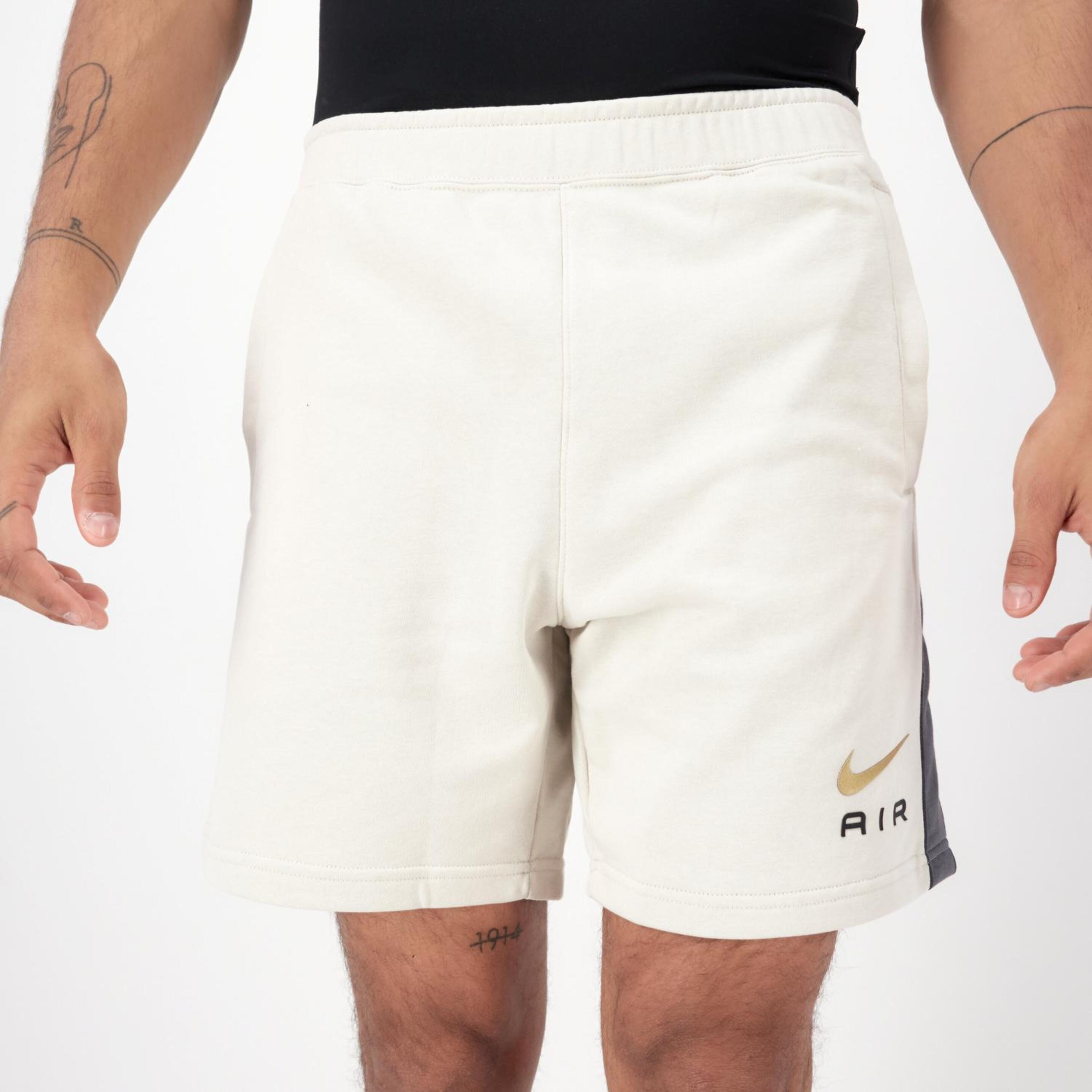 Nike Air - marron - Pantalón Corto Algodón Hombre
