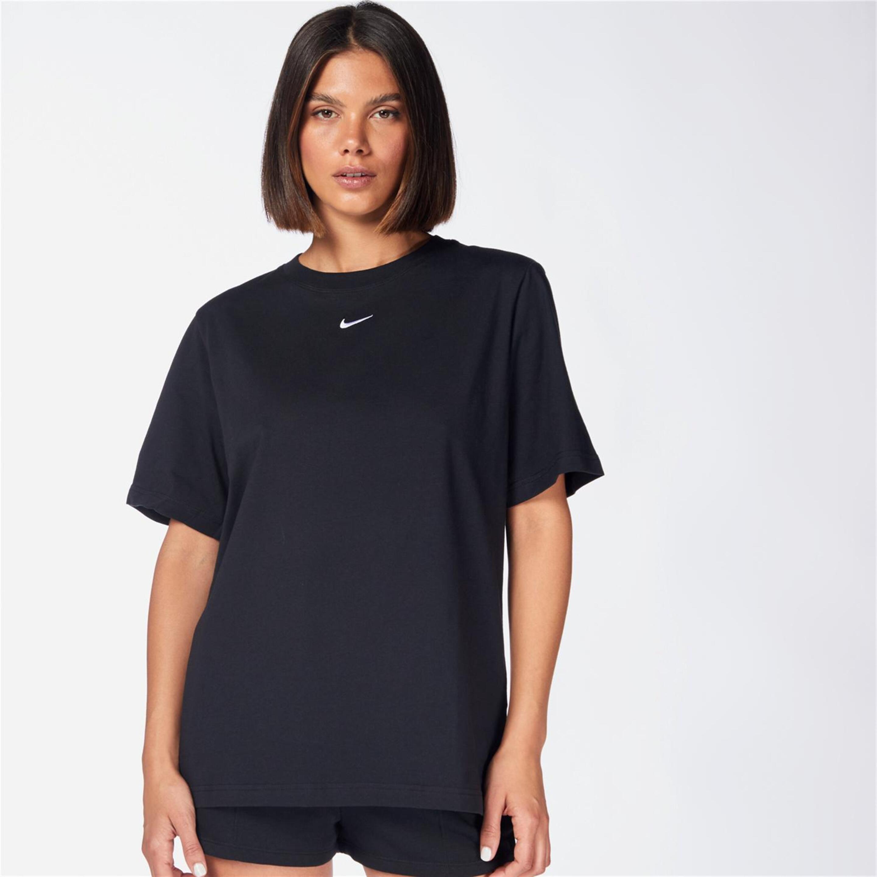 Nike Small Logo - negro - Camiseta Oversize Mujer