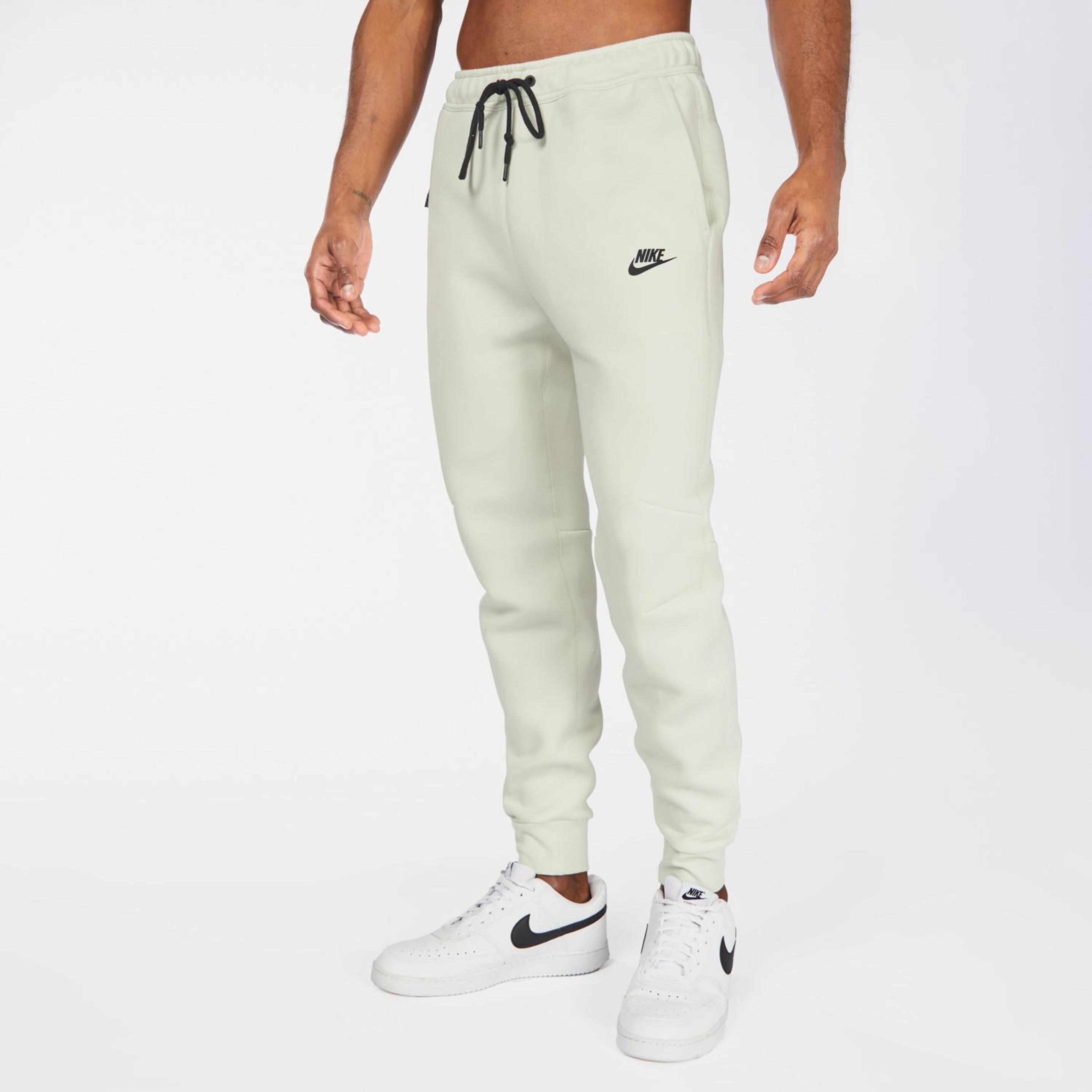 Nike Tech Fleece - Branco - Calças Homem | Sport Zone