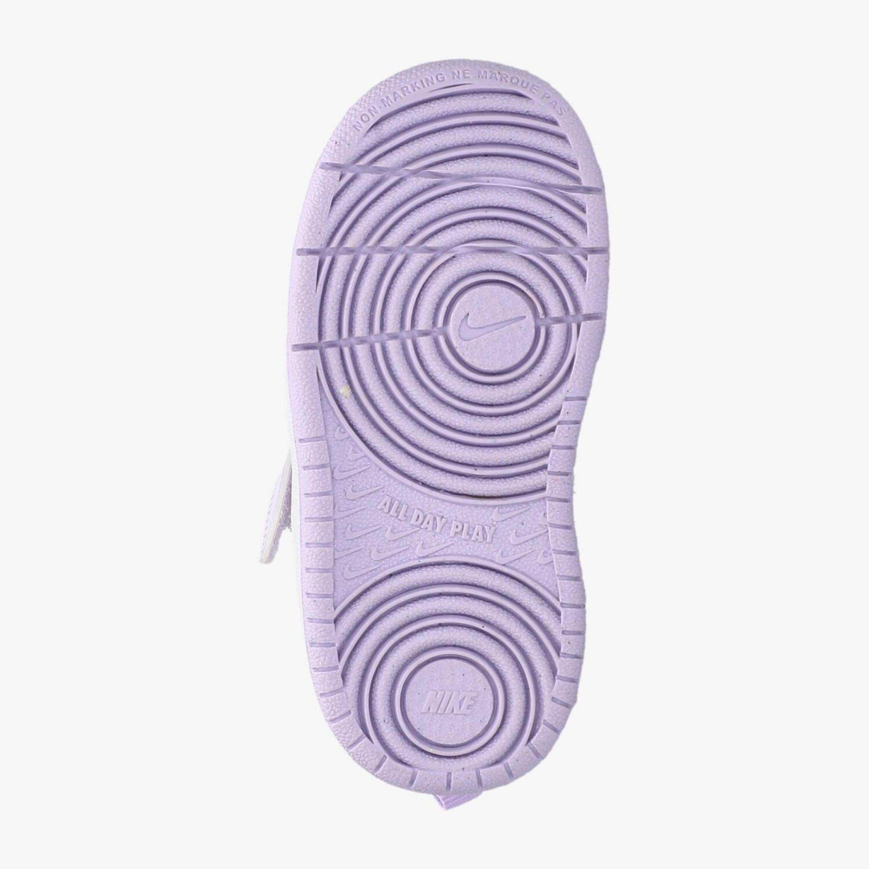 Nike Court Borough Low Recraft - Malva - Zapatillas Velcro Niña  | Sprinter