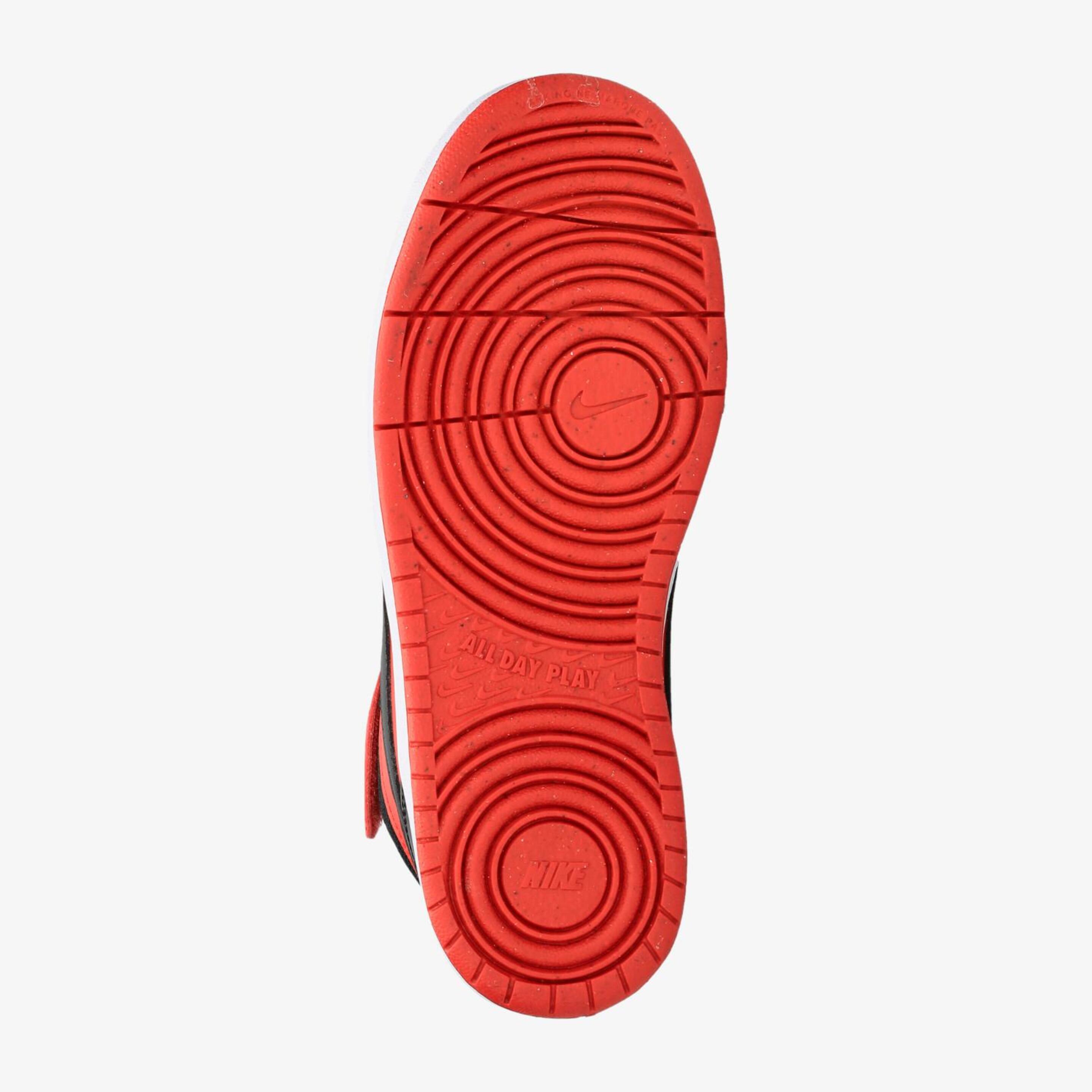 Nike Court Borough Mid 2 - Rojo - Zapatillas Altas Niño