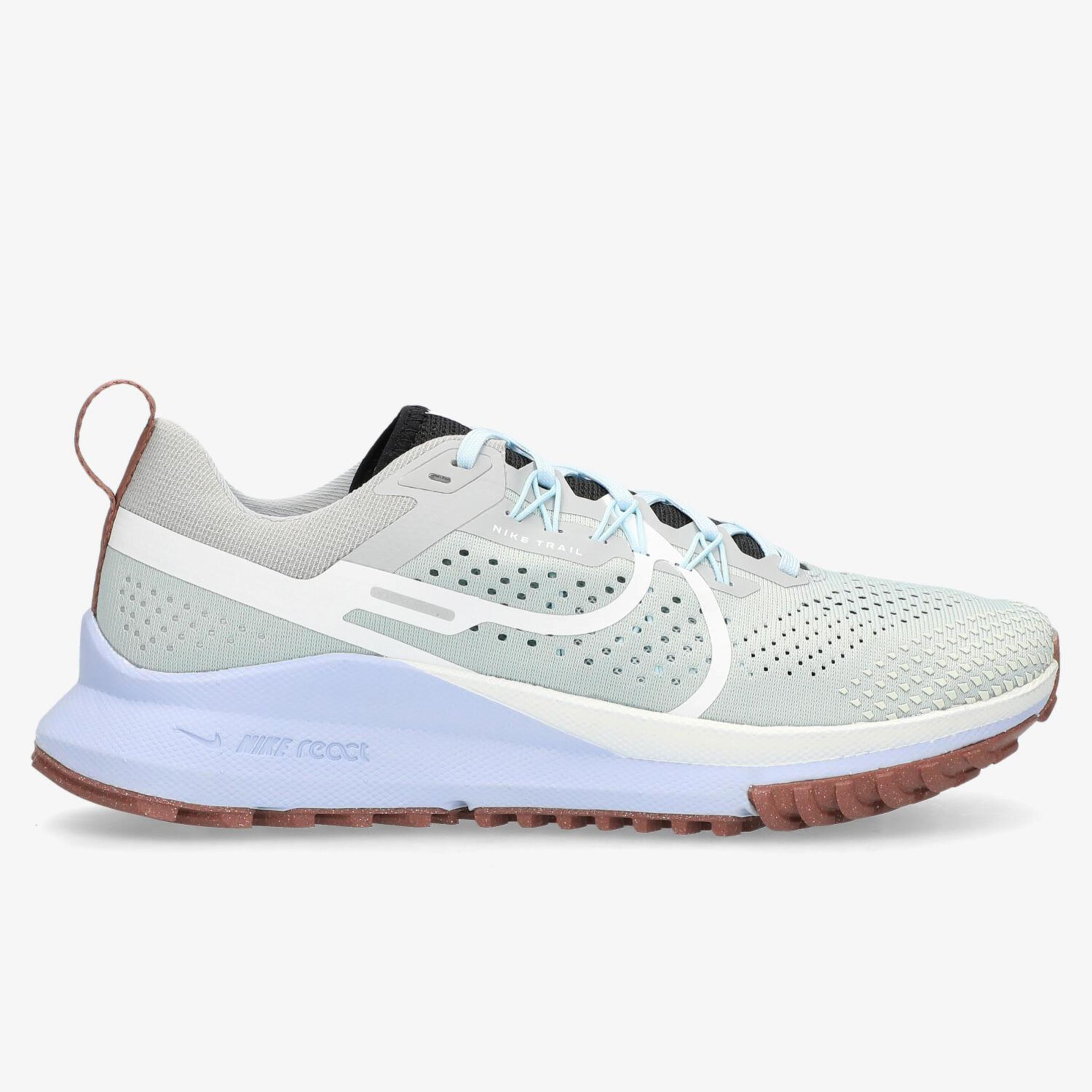 Nike React Pegasus Trail - gris - Sapatilhas Trail Mulher