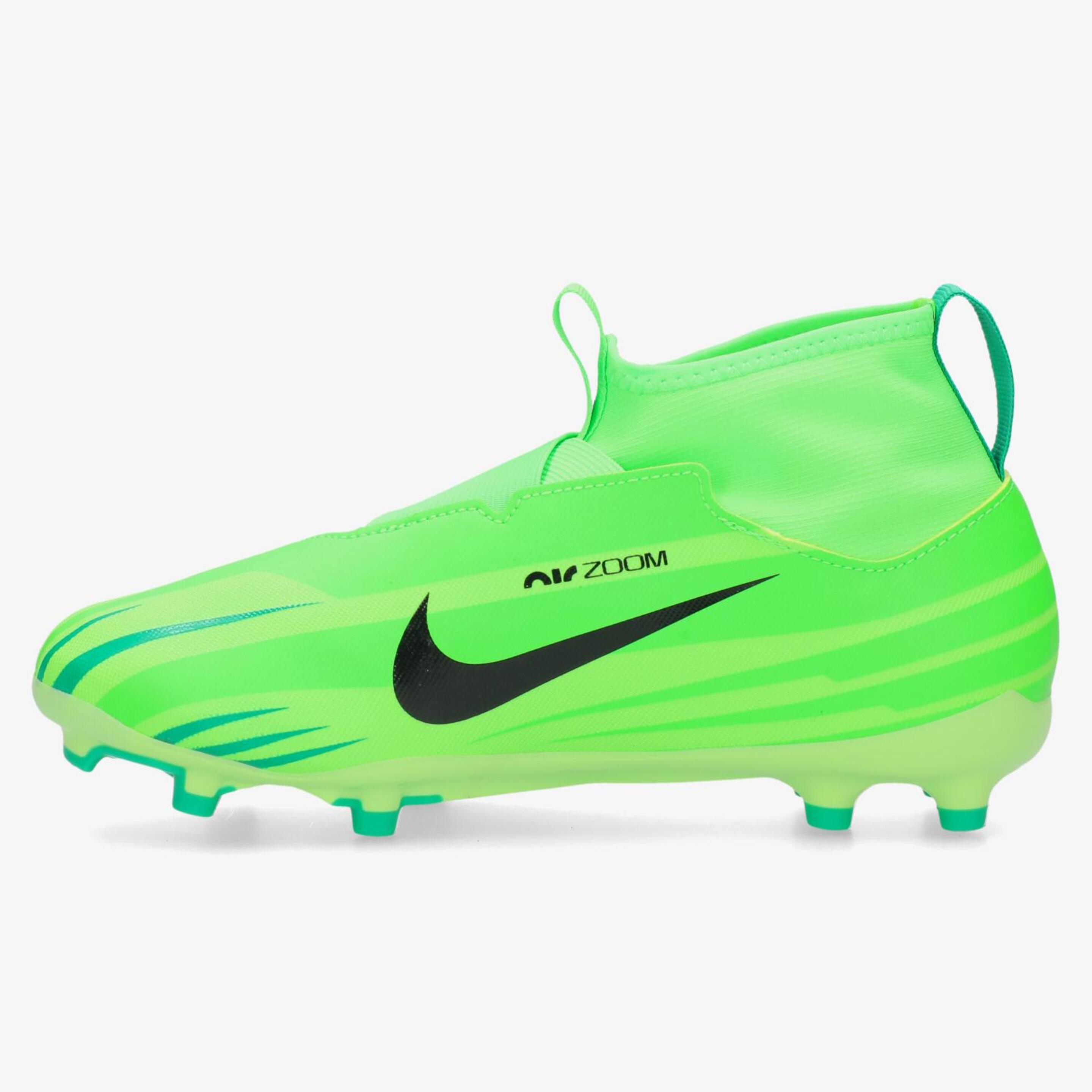 Nike Mercurial Sp Aca Mg - Verde - Botas Fútbol Tacos Niños