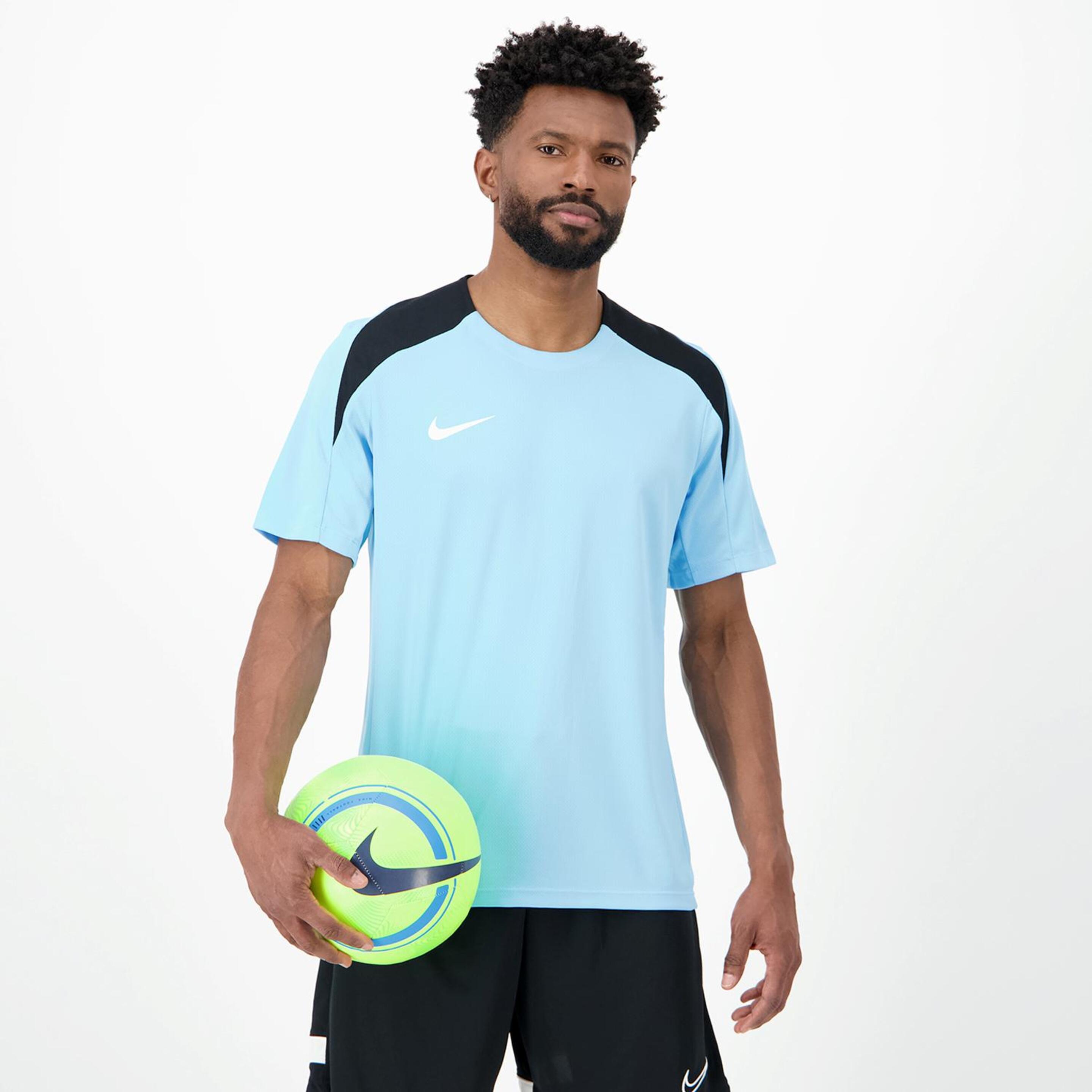 Nike Strike - azul - T-shirt Futebol Homem