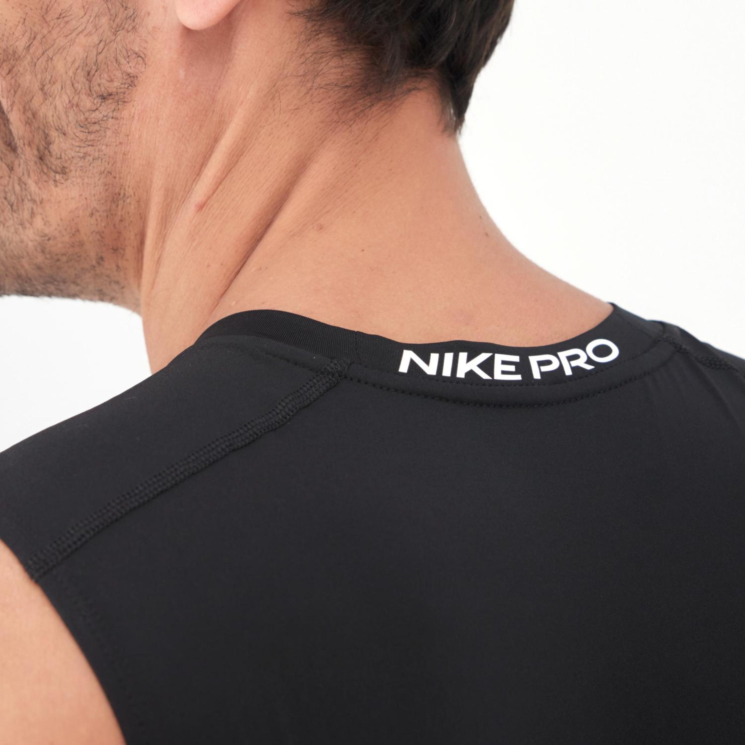 Camiseta Nike - Negro - Camiseta Compresión Hombre  | Sprinter