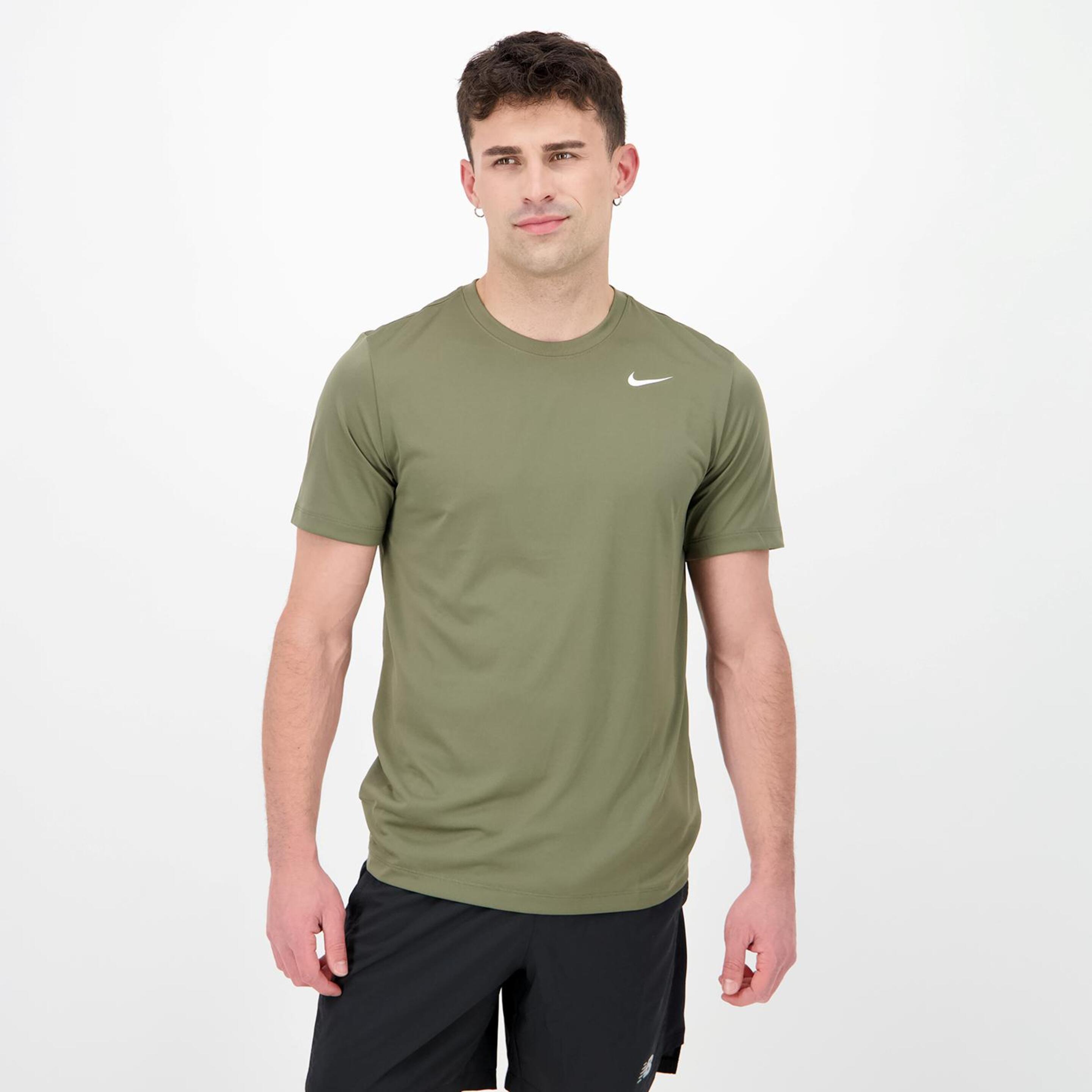 T-shirt Nike - verde - T-shirt Running Homem