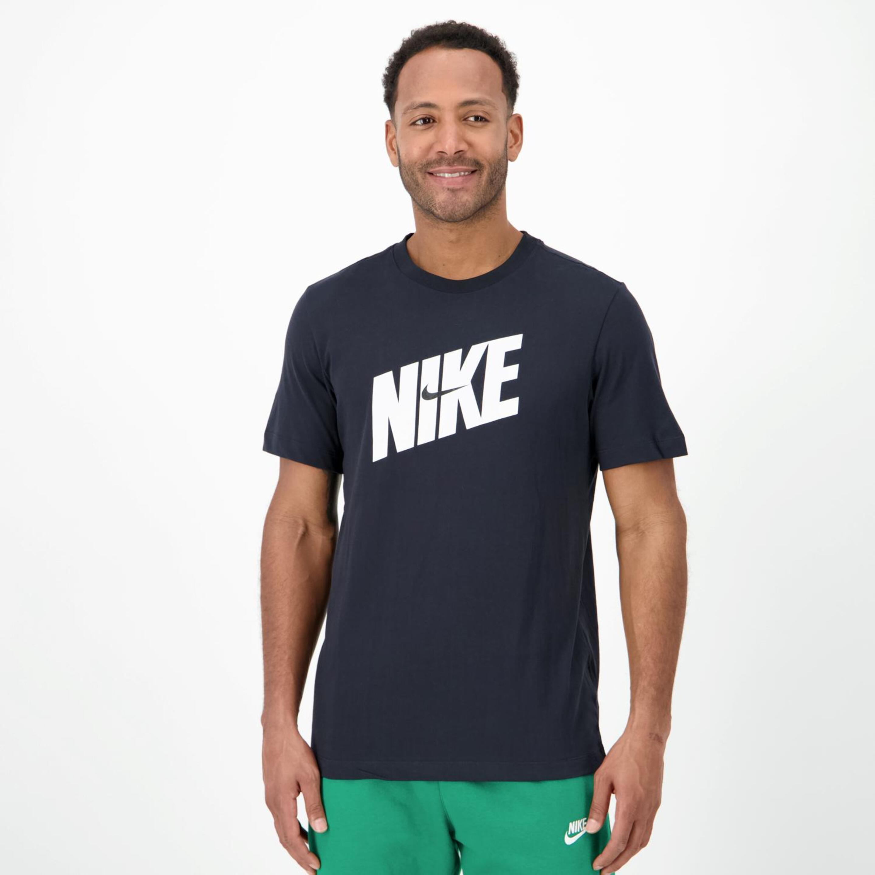 T-shirt Nike - negro - T-shirt Running Homem